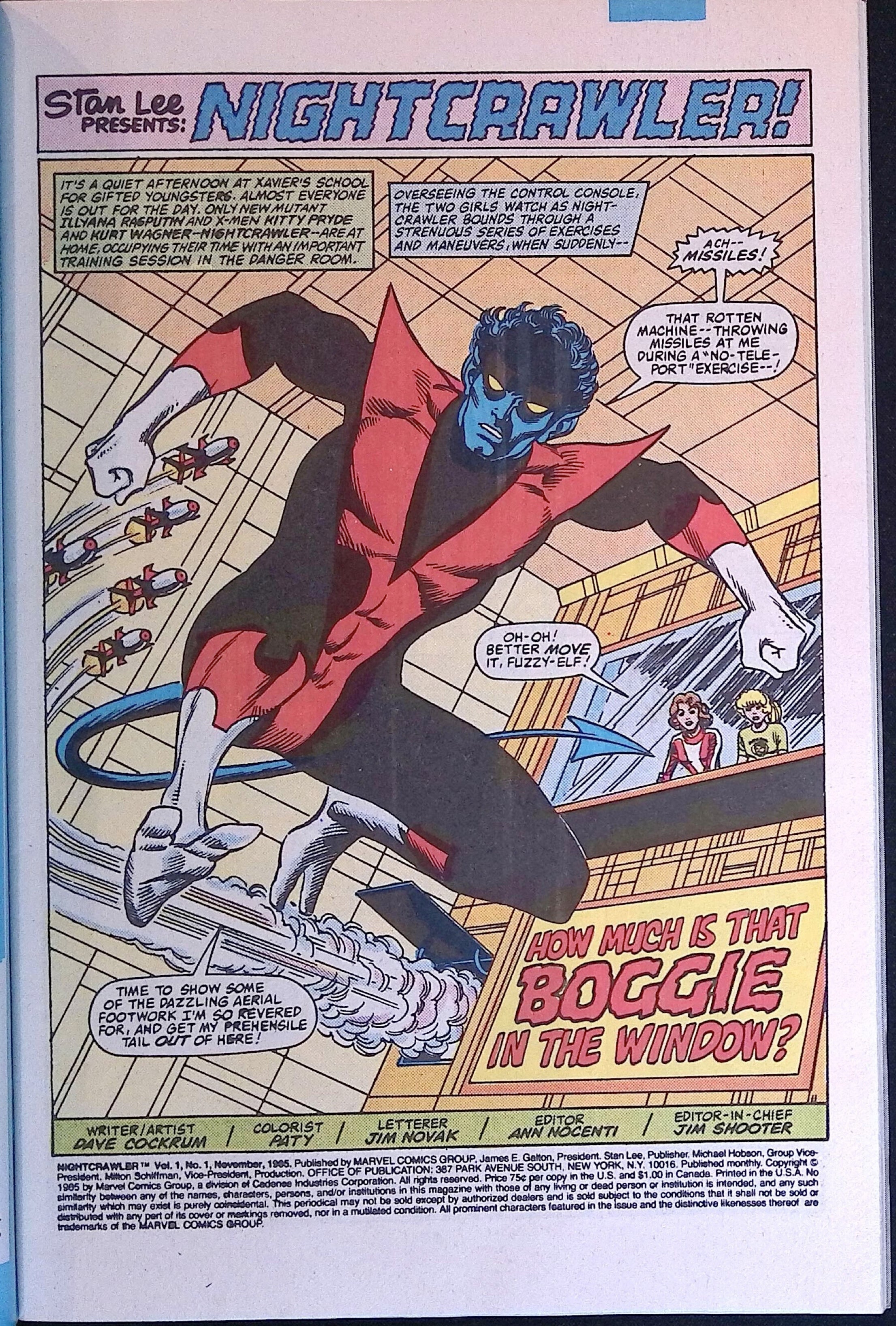 Nightcrawler # 1 1985 VF/NM