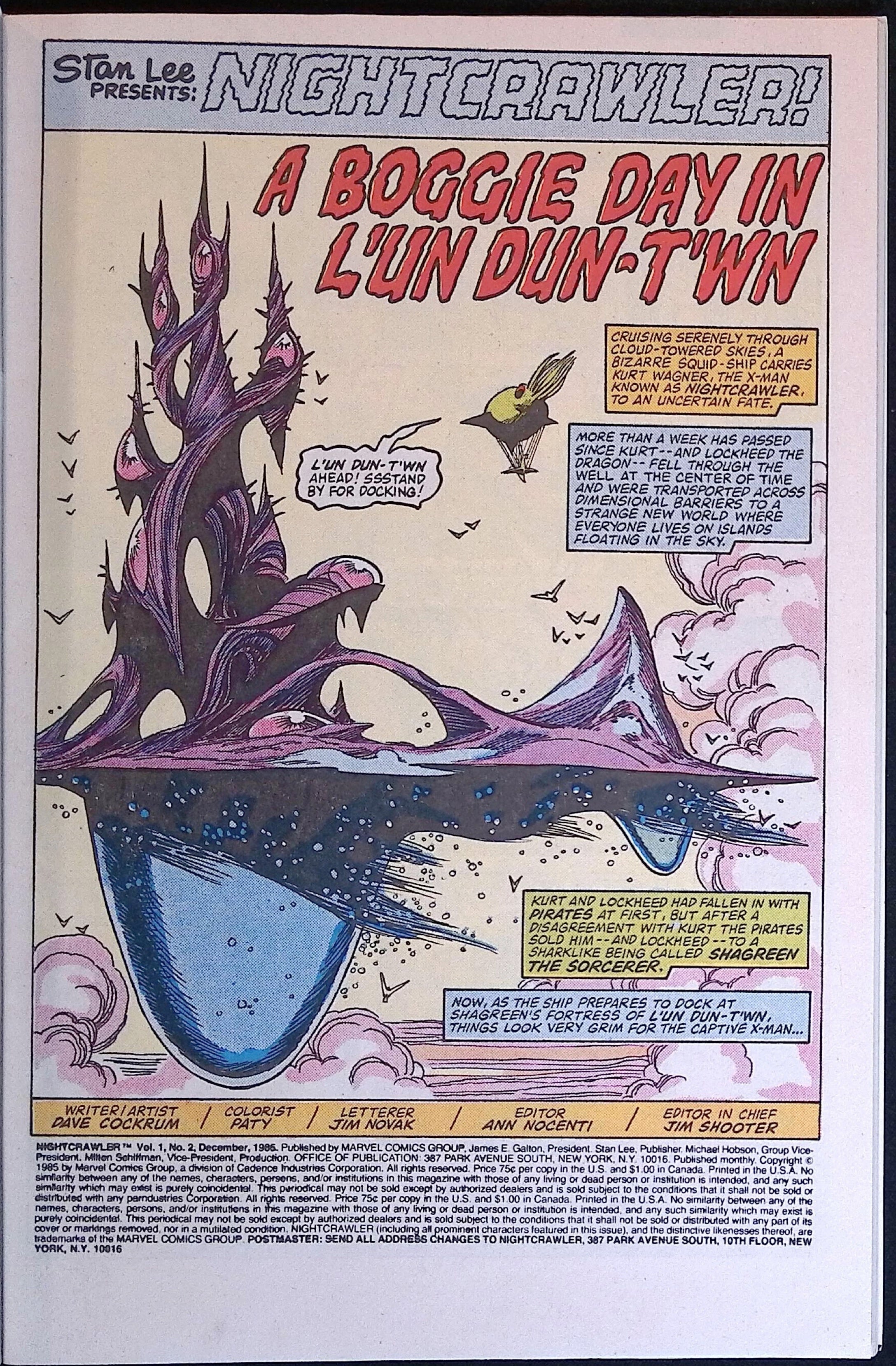 Nightcrawler # 2 1985 VF/NM