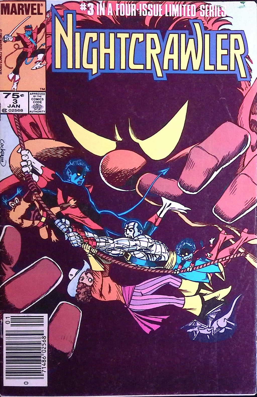 Nightcrawler # 3 1986 VF