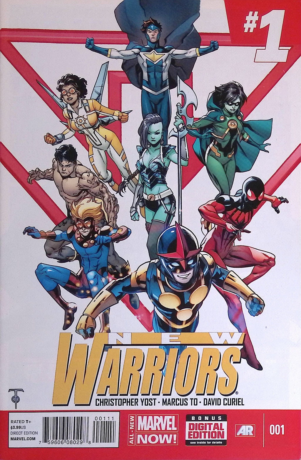 New Warriors # 1 2014 NM-