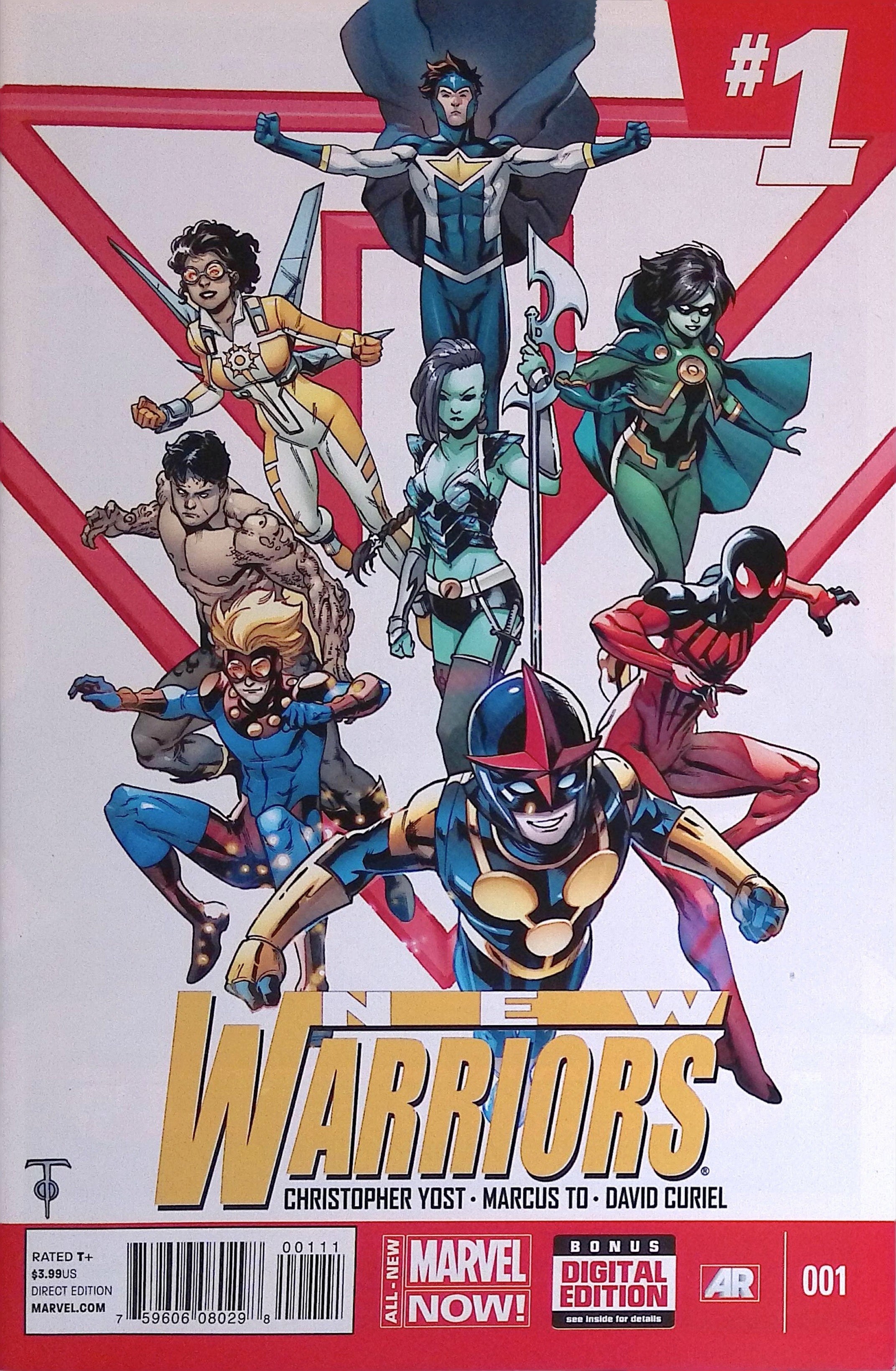 New Warriors # 1 2014 NM-