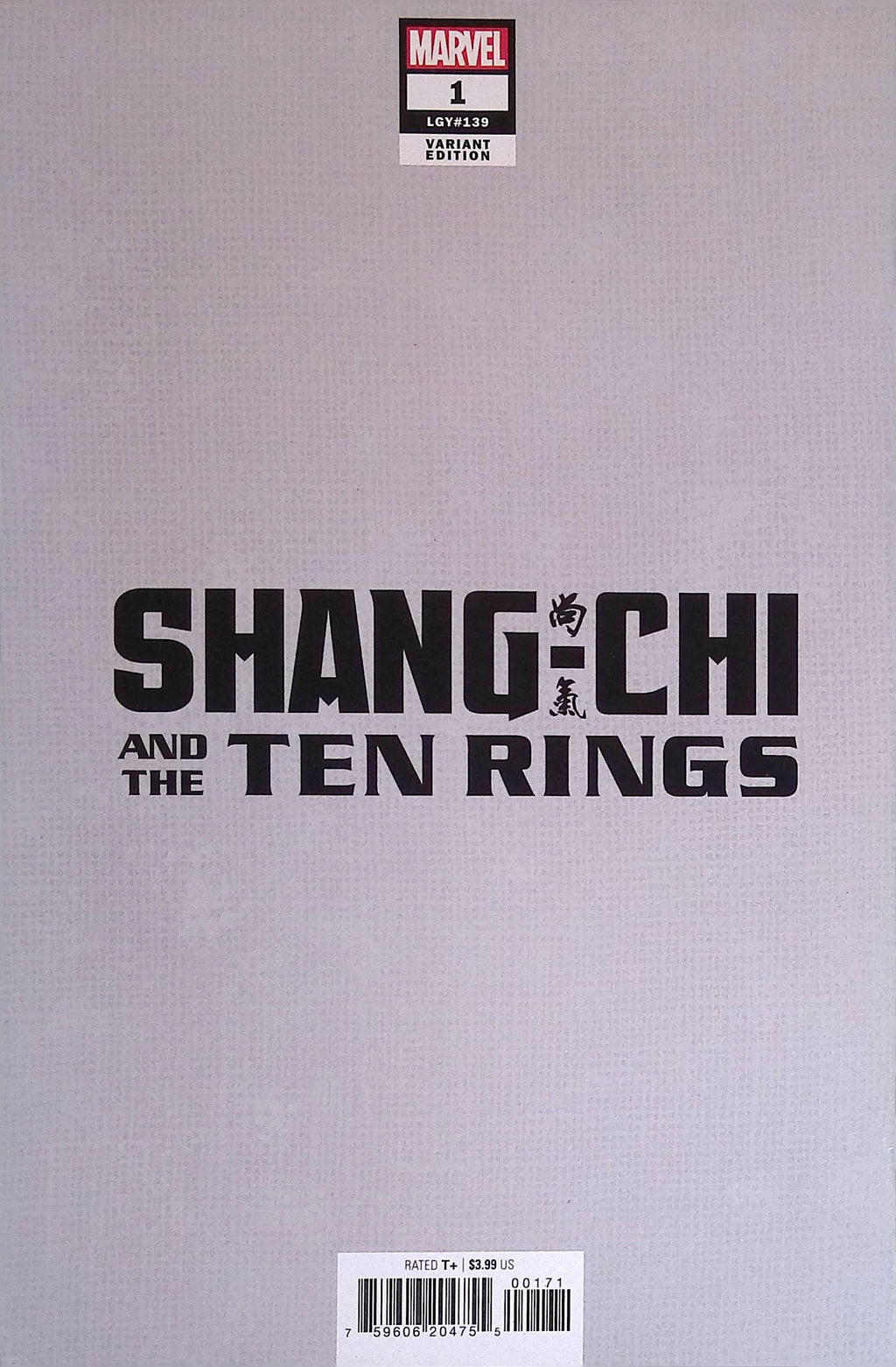 Shang-Chi and the Ten Rings # 1 Walmart Variant 2022 NM-