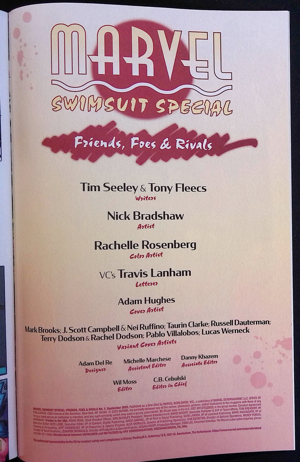 Marvel Swimsuit Special: Friends, Foes & Rivals # 1 2025 NM