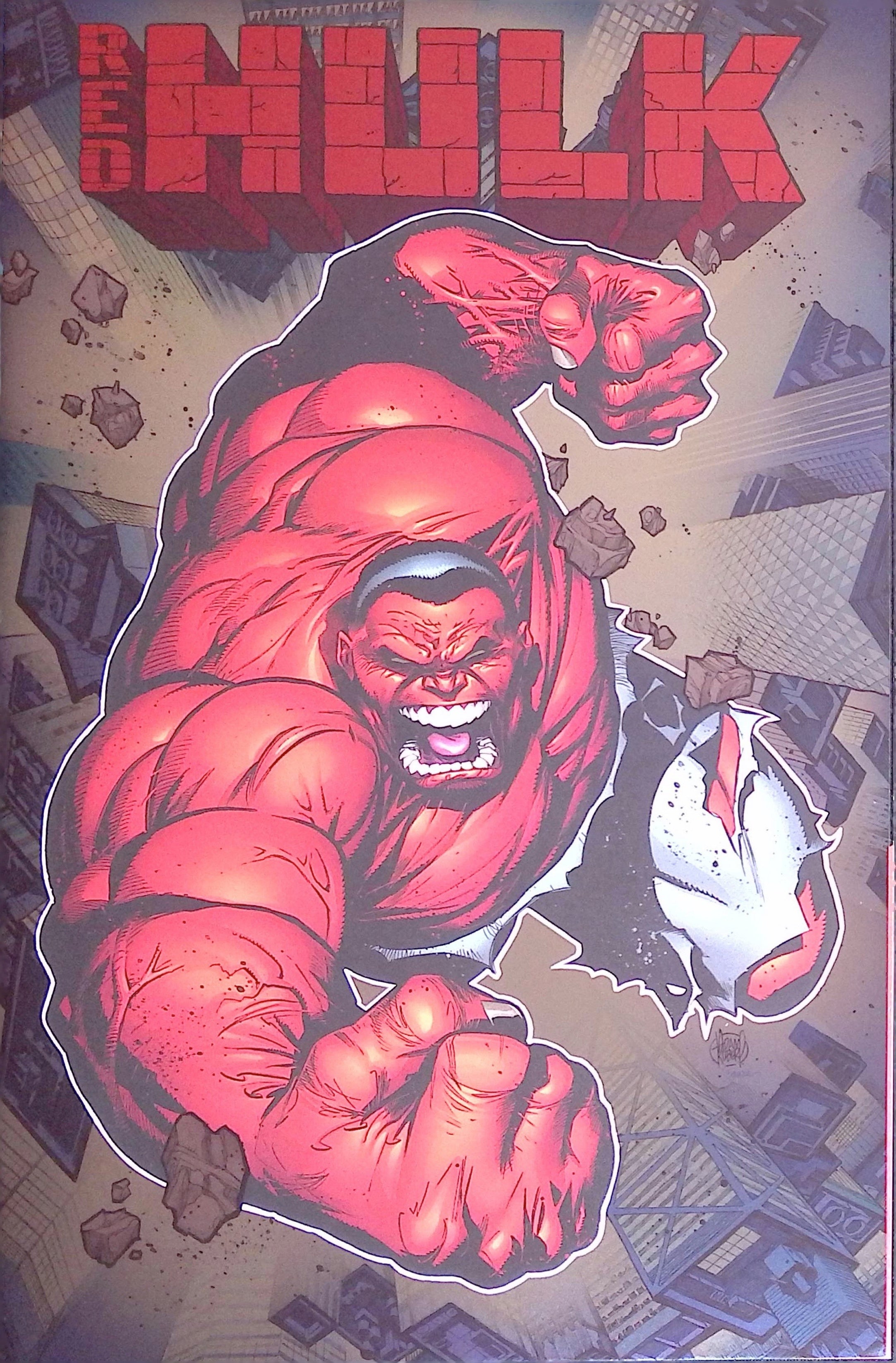 Red Hulk # 1 Foil Variant 2025 NM