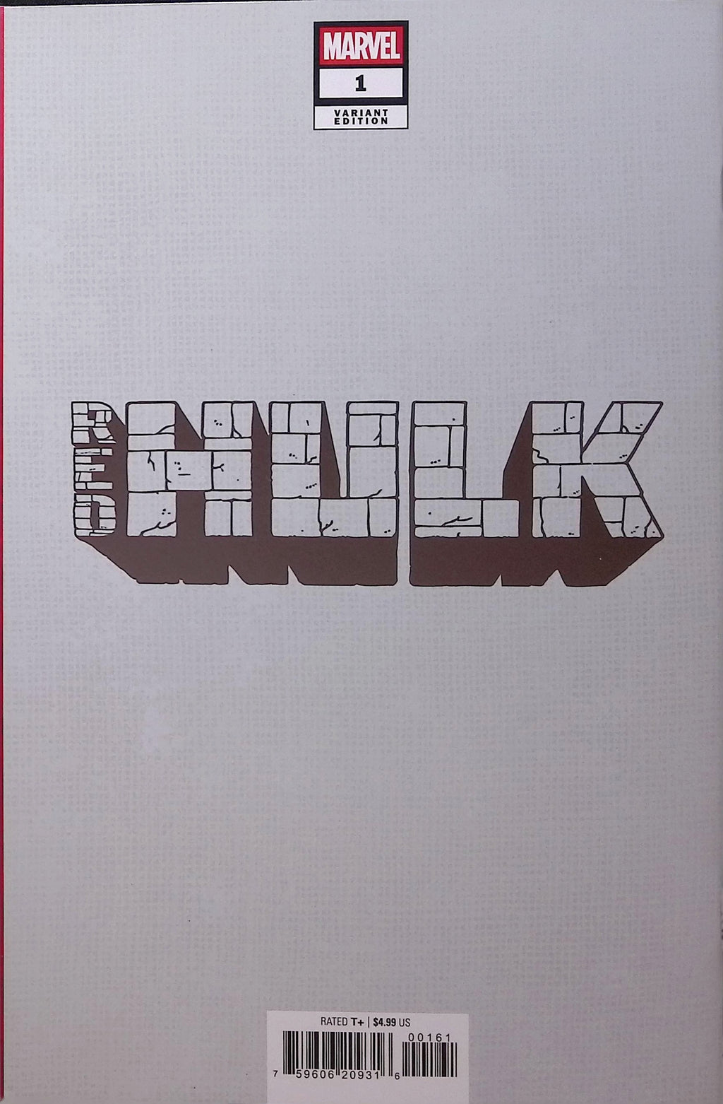 Red Hulk # 1 Foil Variant 2025 NM