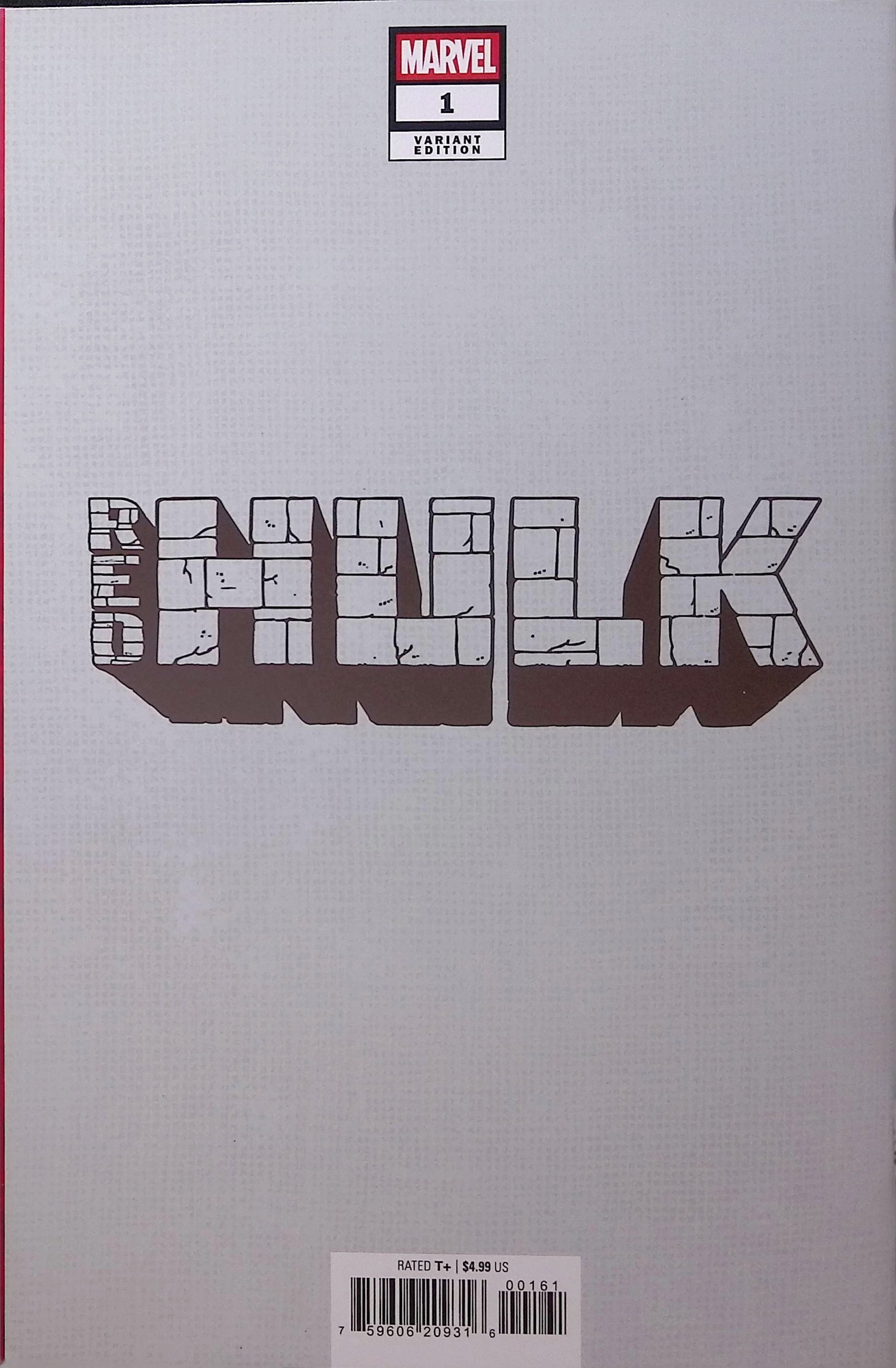 Red Hulk # 1 Foil Variant 2025 NM