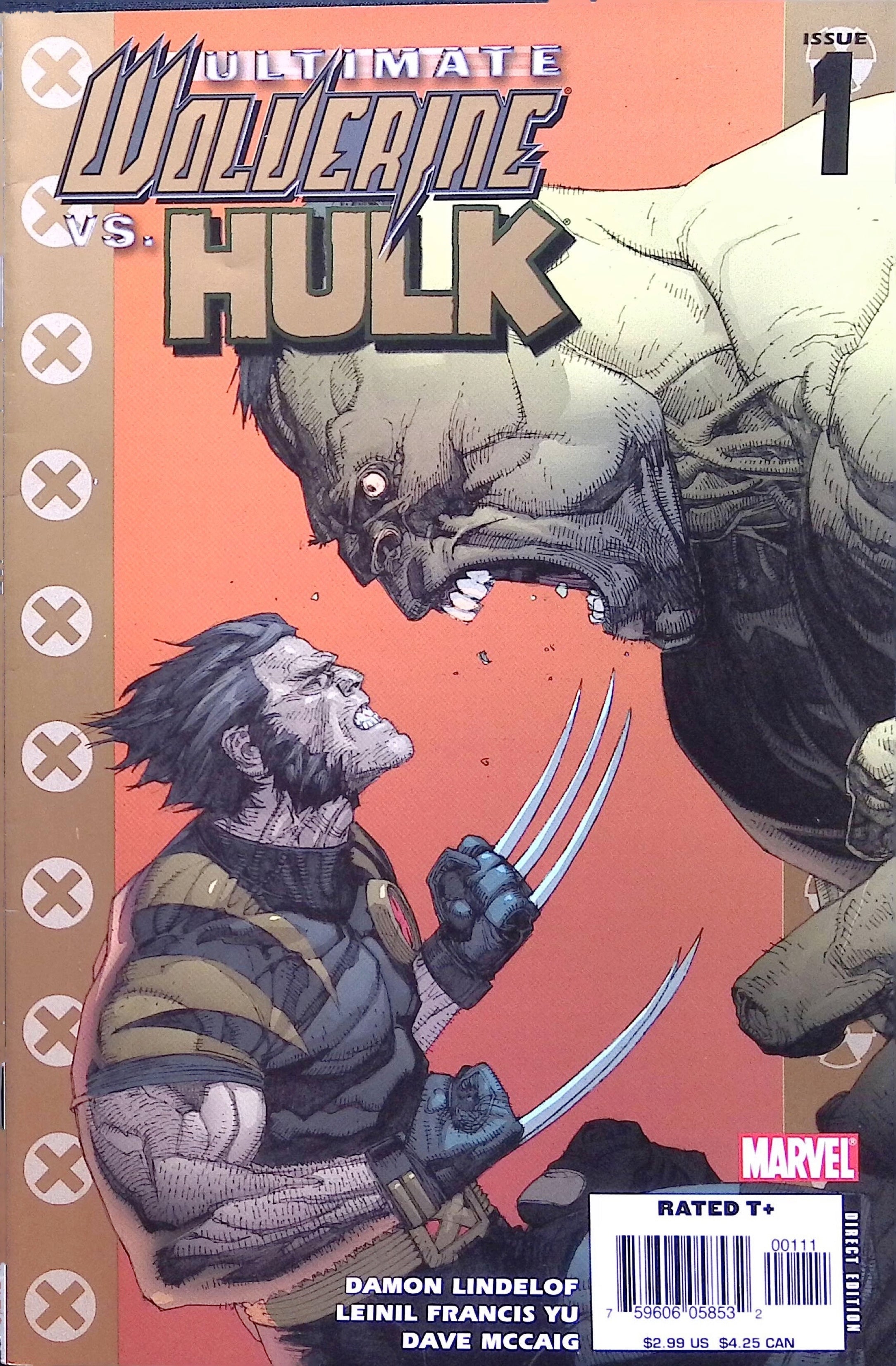 Ultimate Wolverine vs. Hulk # 1 2005 VF/NM