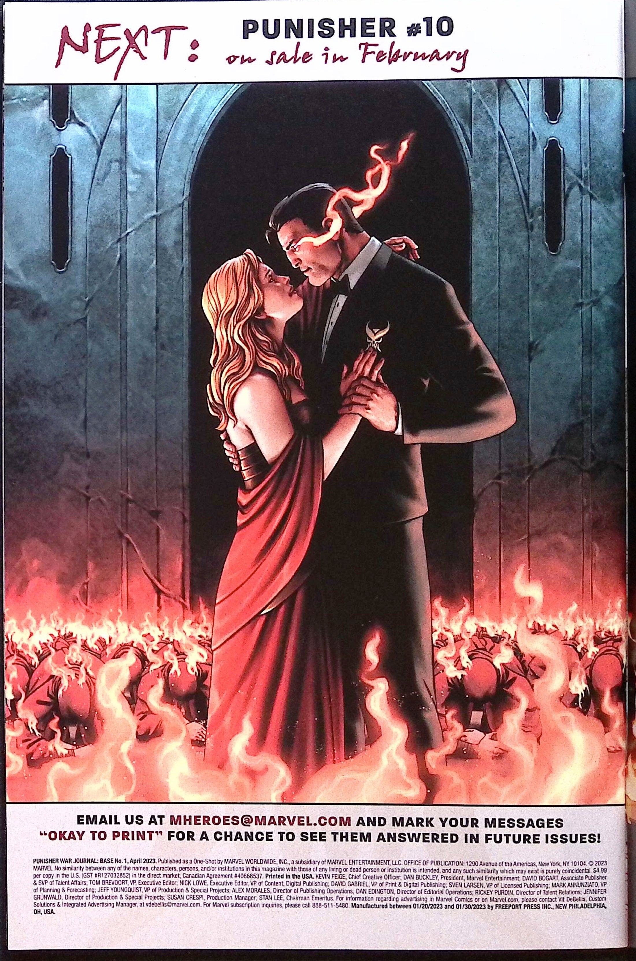 Punisher War Journal: Base # 1 2023 NM