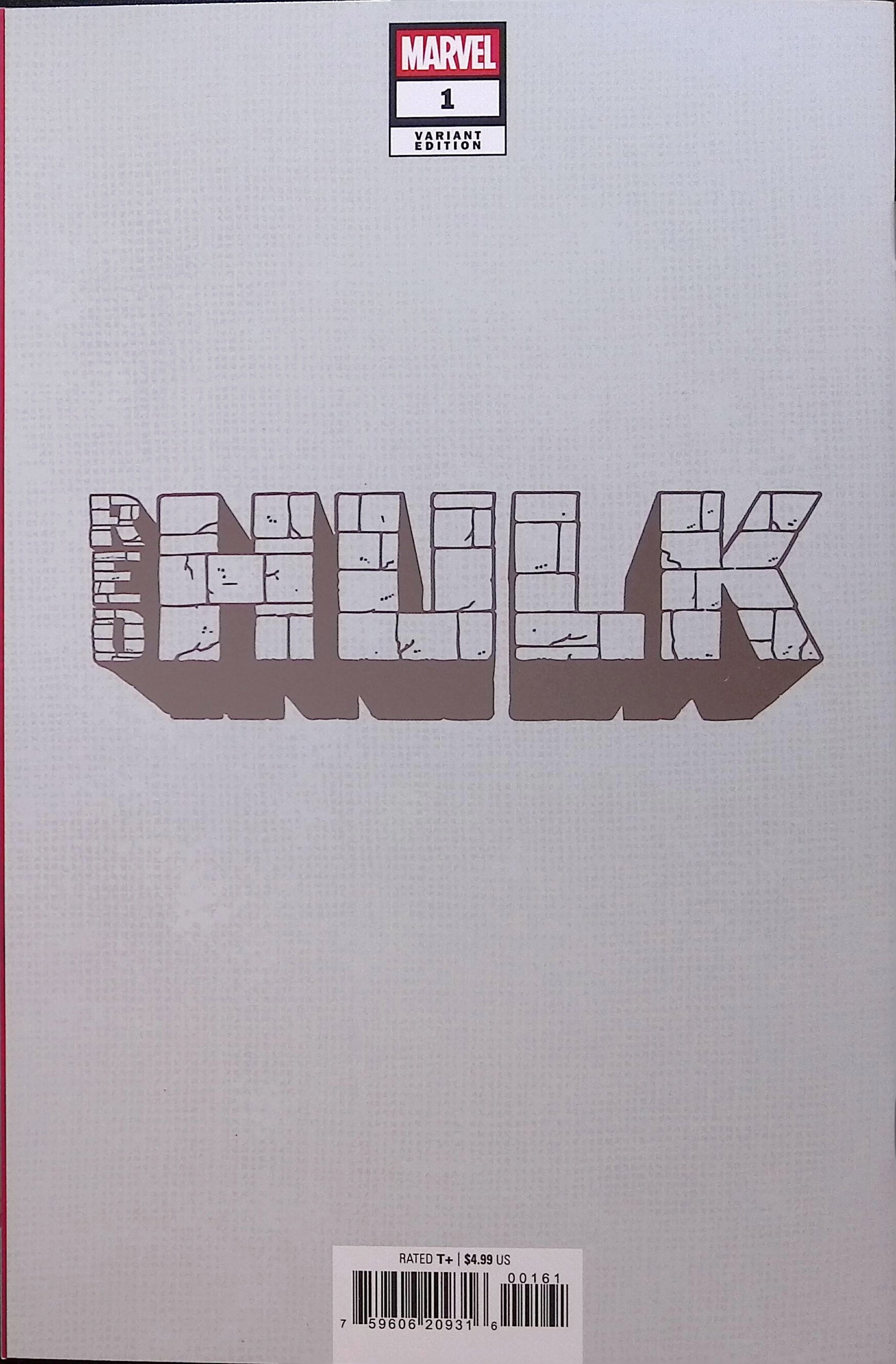 Red Hulk # 1 Foil Variant 2025 NM