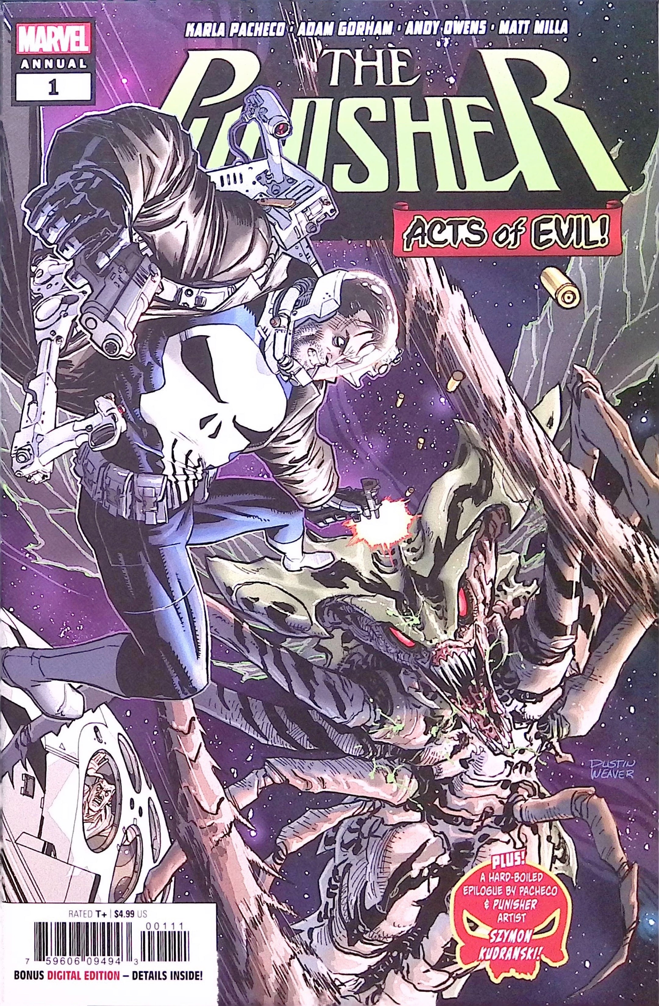 The Punisher Annual # 1 2019 NM-