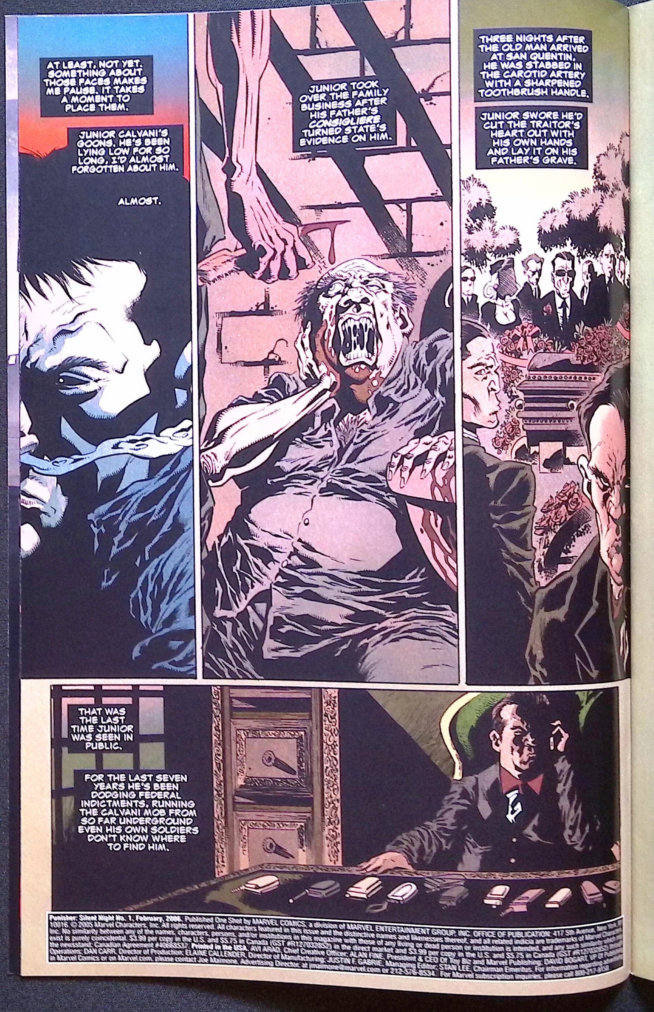 The Punisher: Silent Night # 1 2005 VF/NM