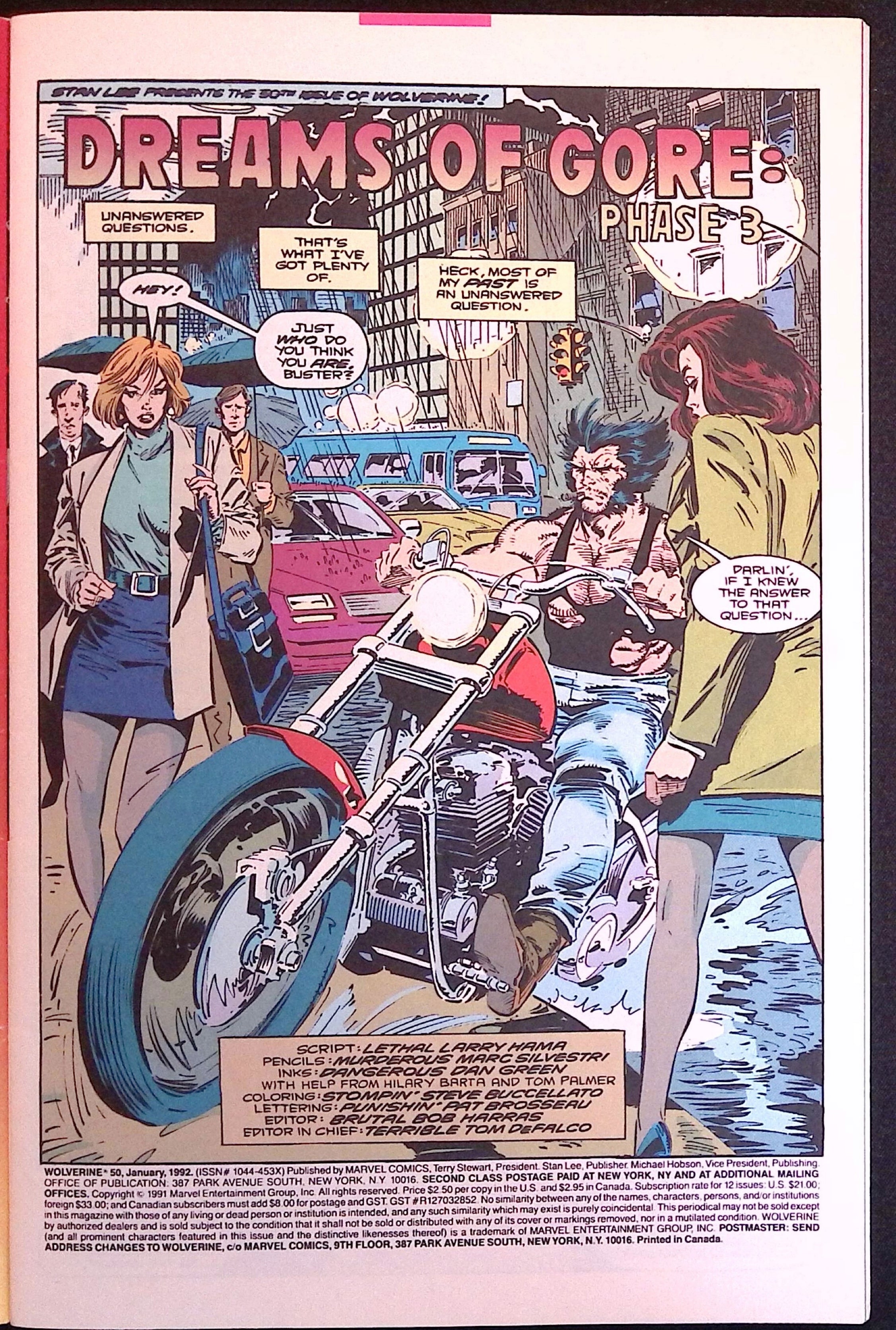 Wolverine # 50 1992 VF/NM