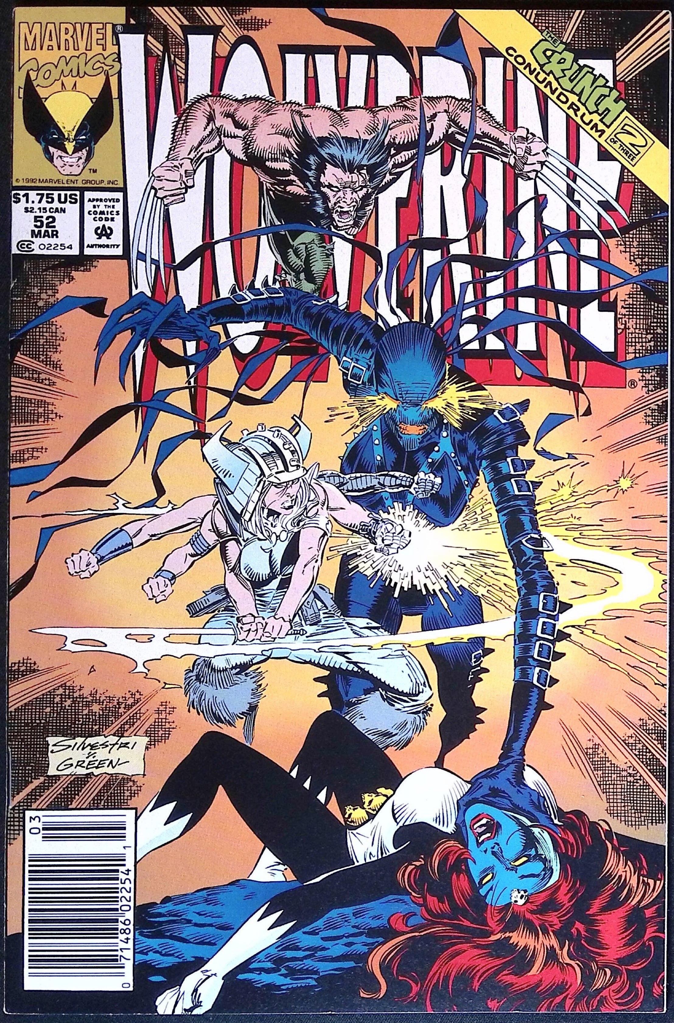 Wolverine # 52 1992 NM-