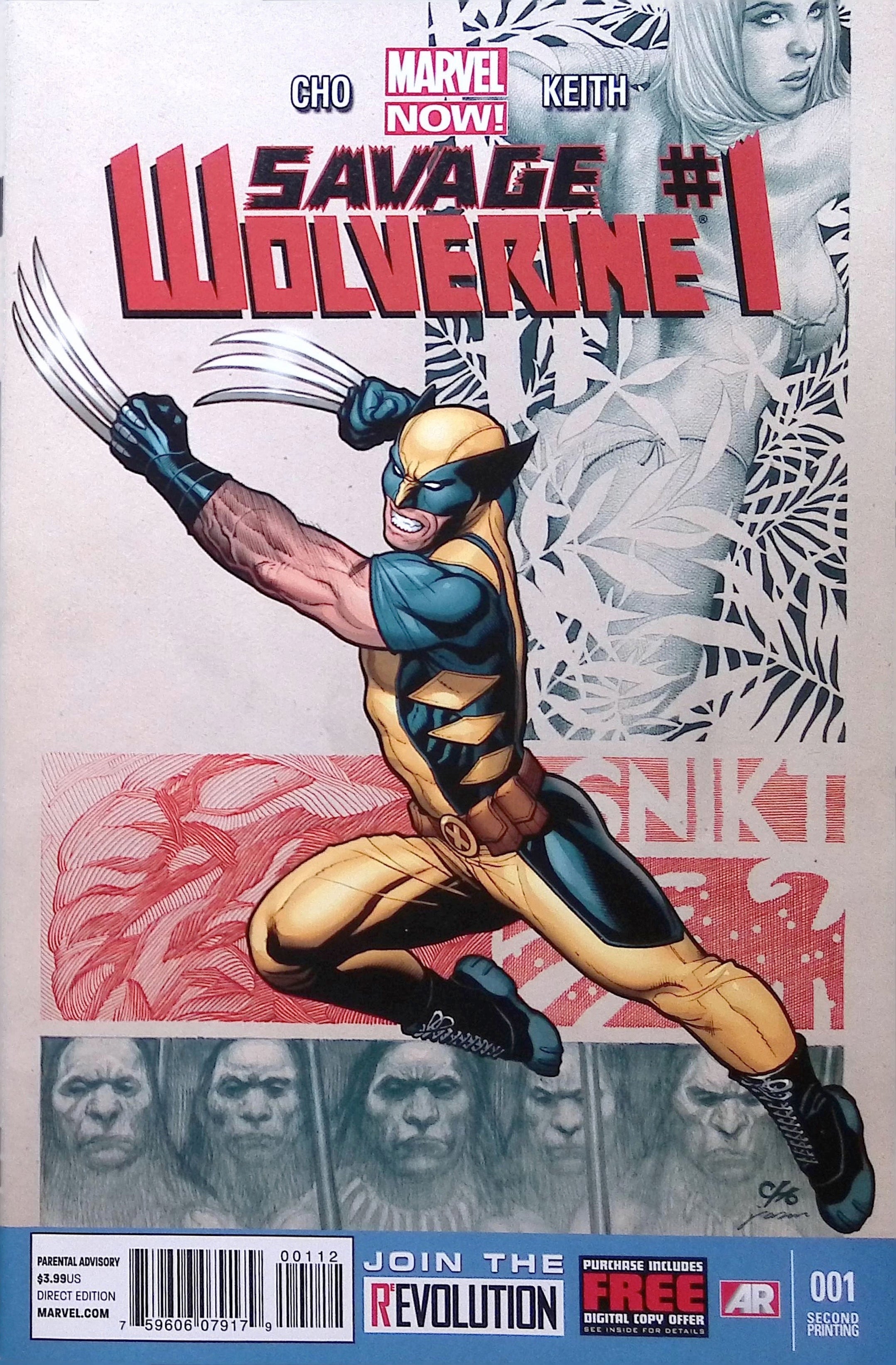 Savage Wolverine # 1 2013 Second Printing NM