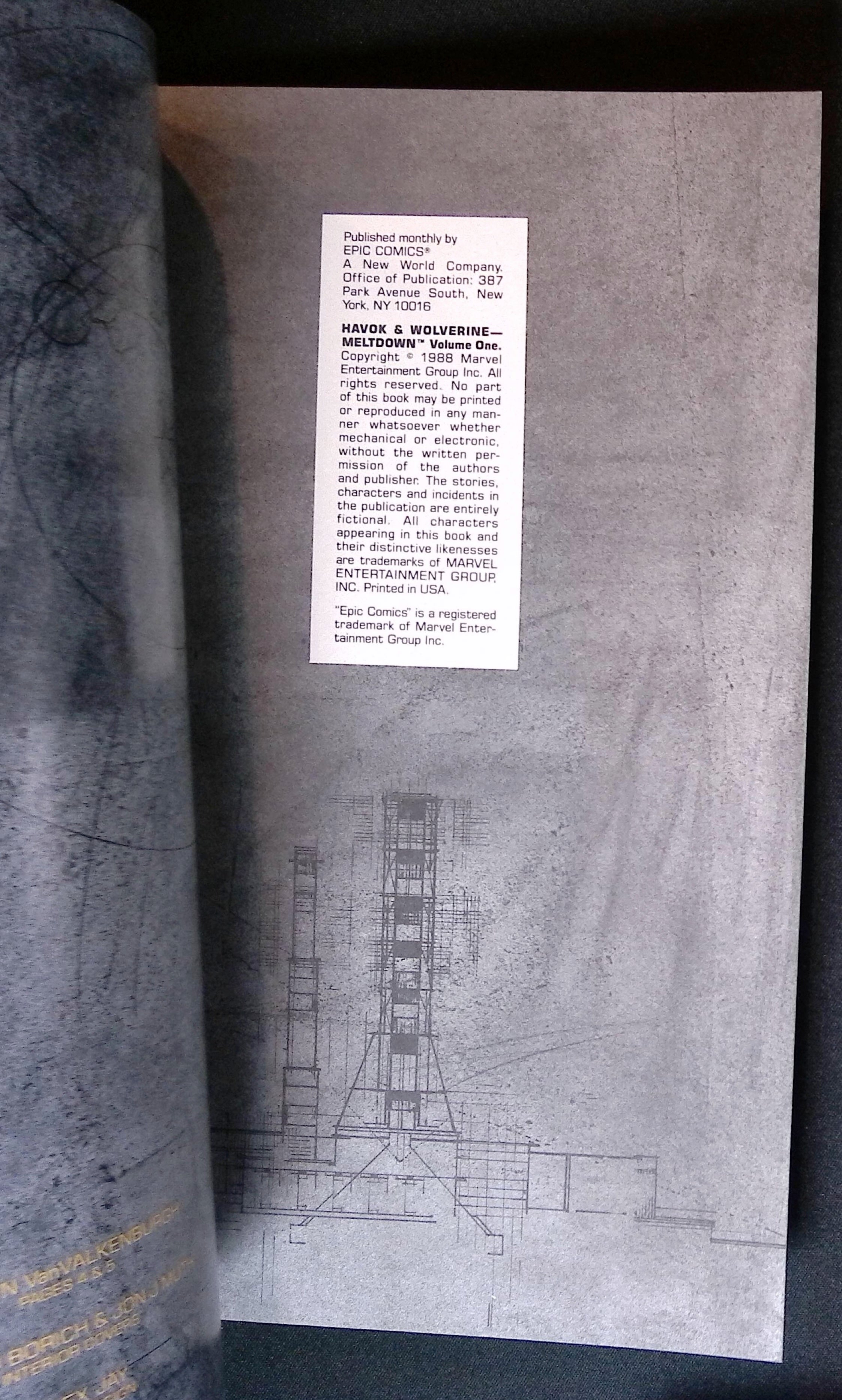 Havok and Wolverine: Meltdown # 1 1988 NM