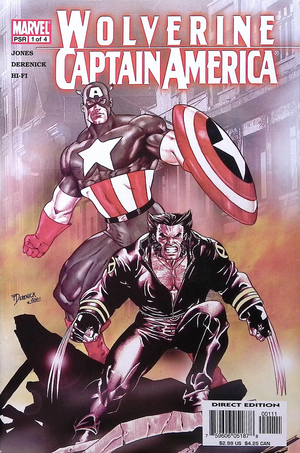 Wolverine/Captain America # 1 2004 NM-