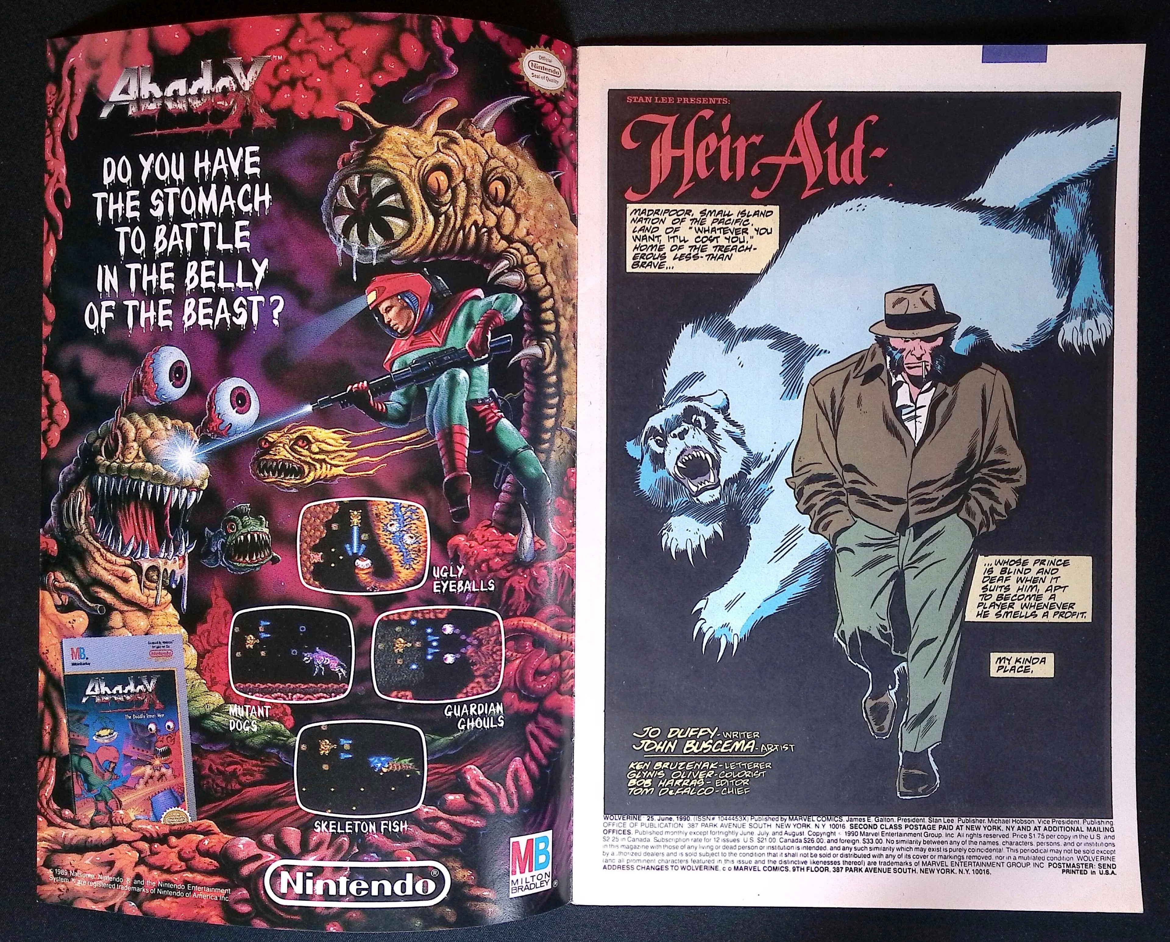 Wolverine # 25 Jim Lee 1990 VF/NM