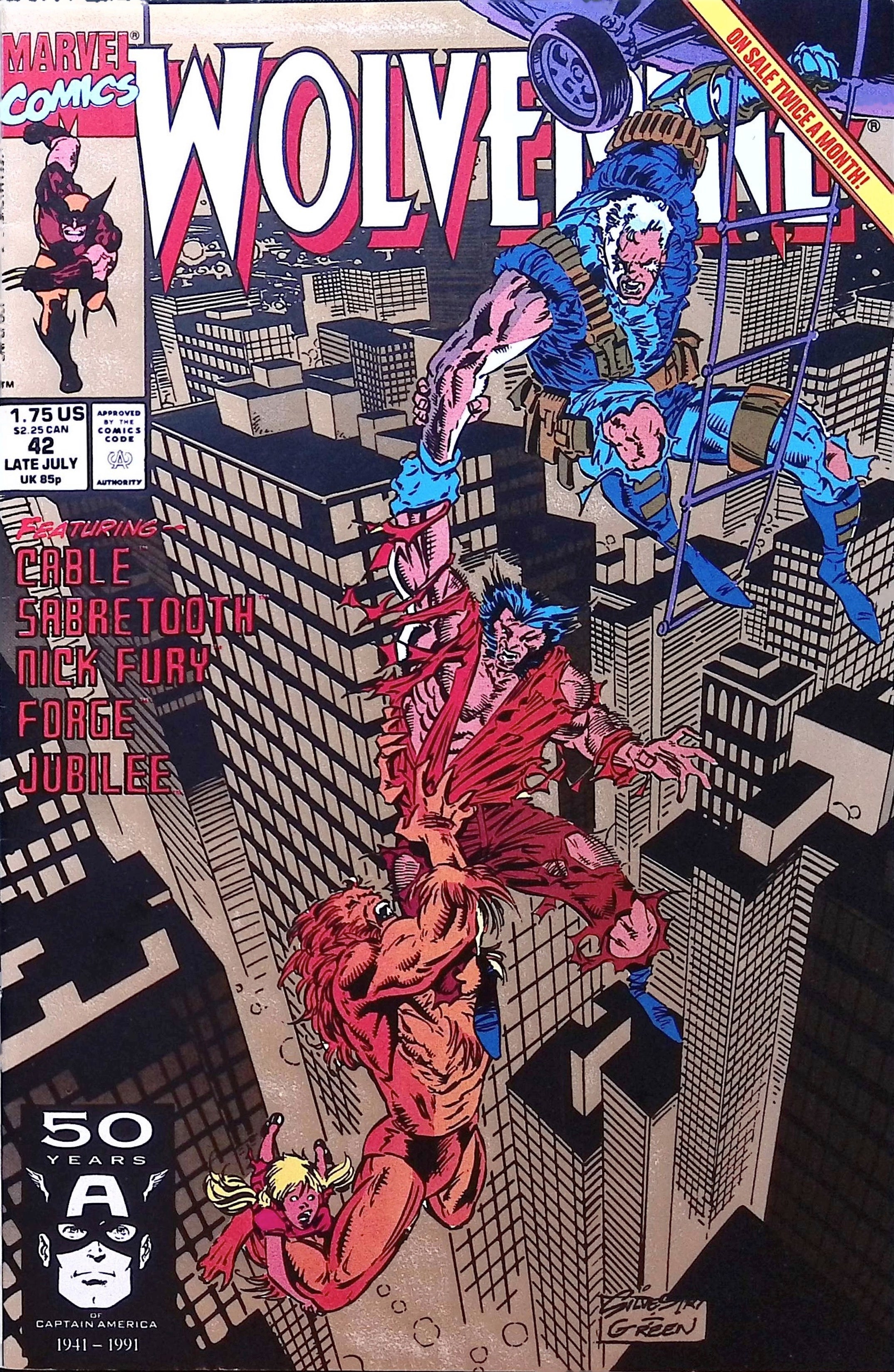 Wolverine # 42 1991 VF/NM