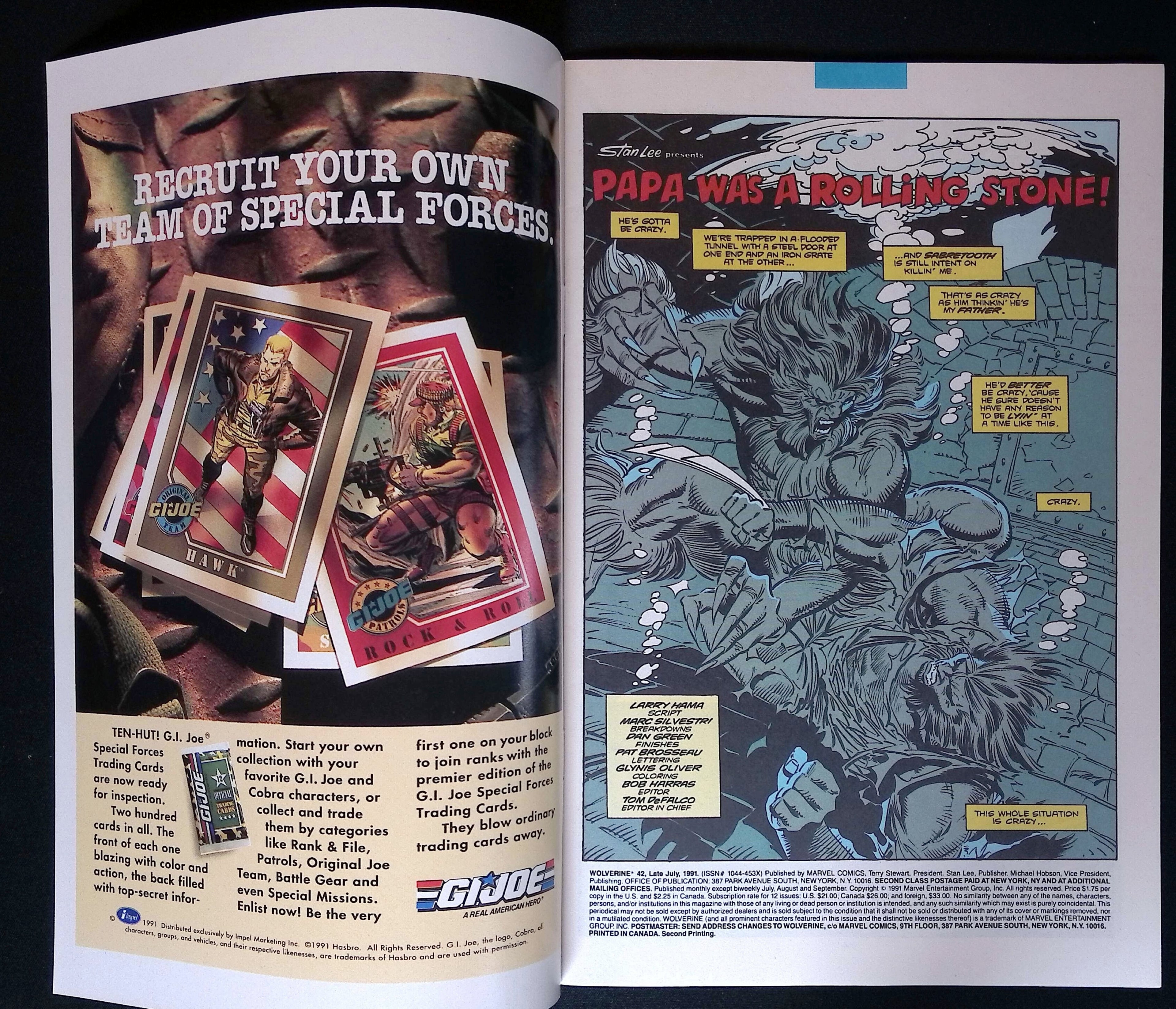 Wolverine # 42 1991 VF/NM