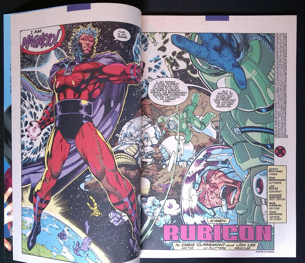 X-Men # 1 Jim Lee Connecting Cover 1991 NM-