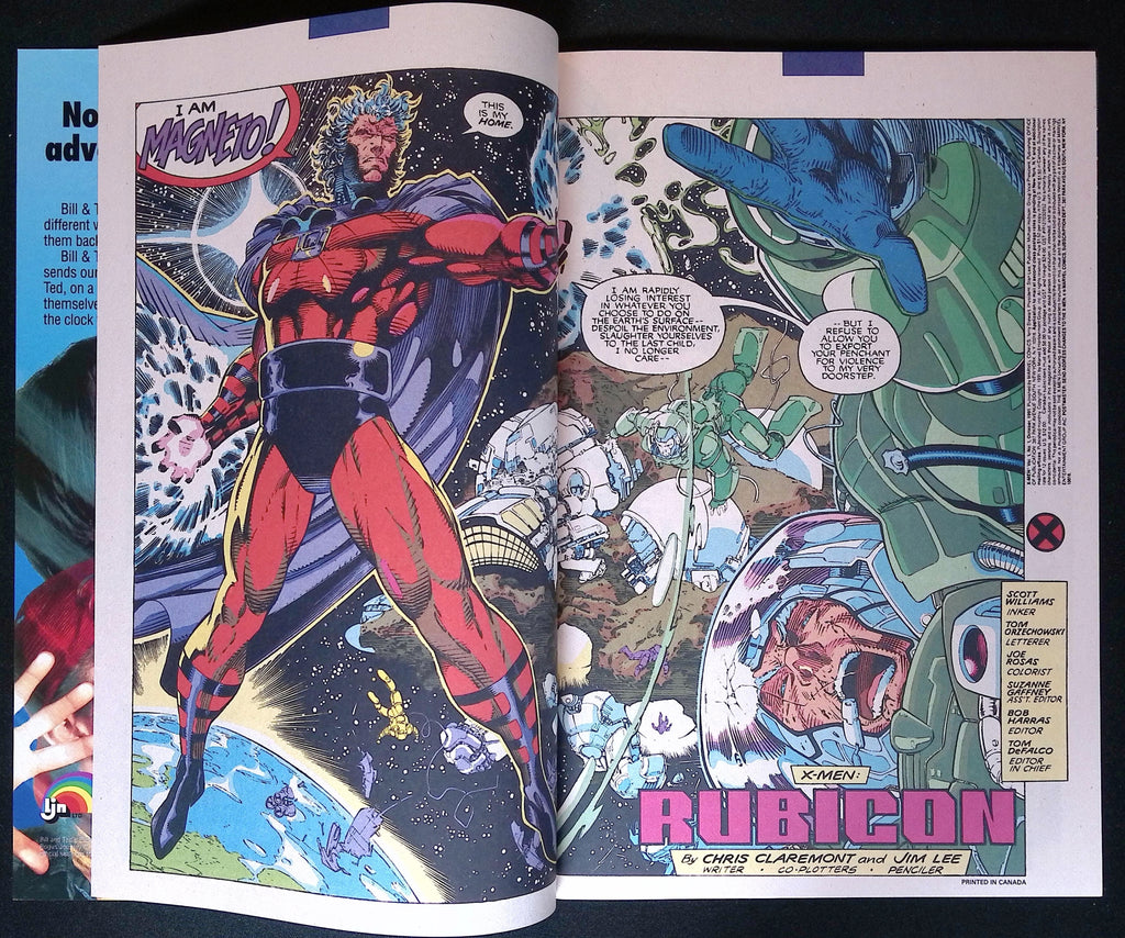 X-Men # 1 Jim Lee Connecting Cover 1991 NM-