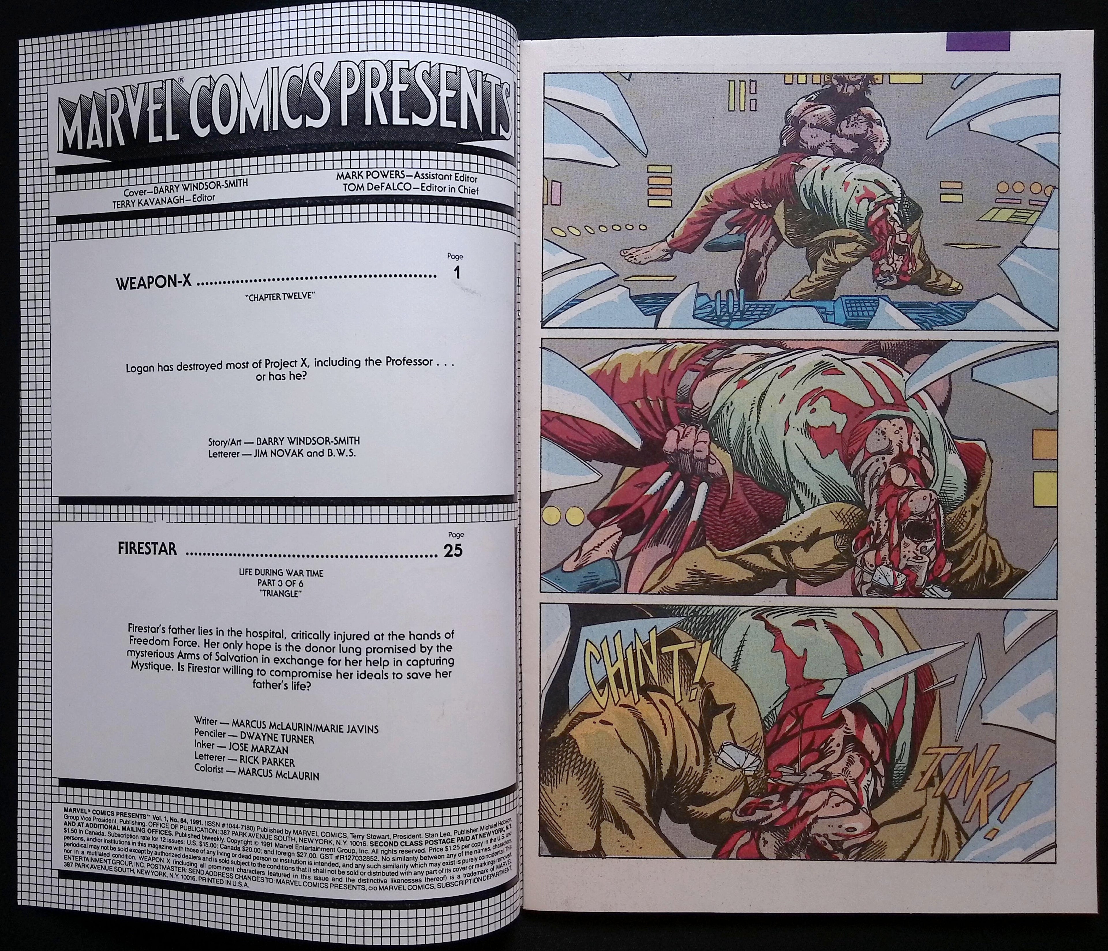 Marvel Comics Presents # 84 1991 NM-