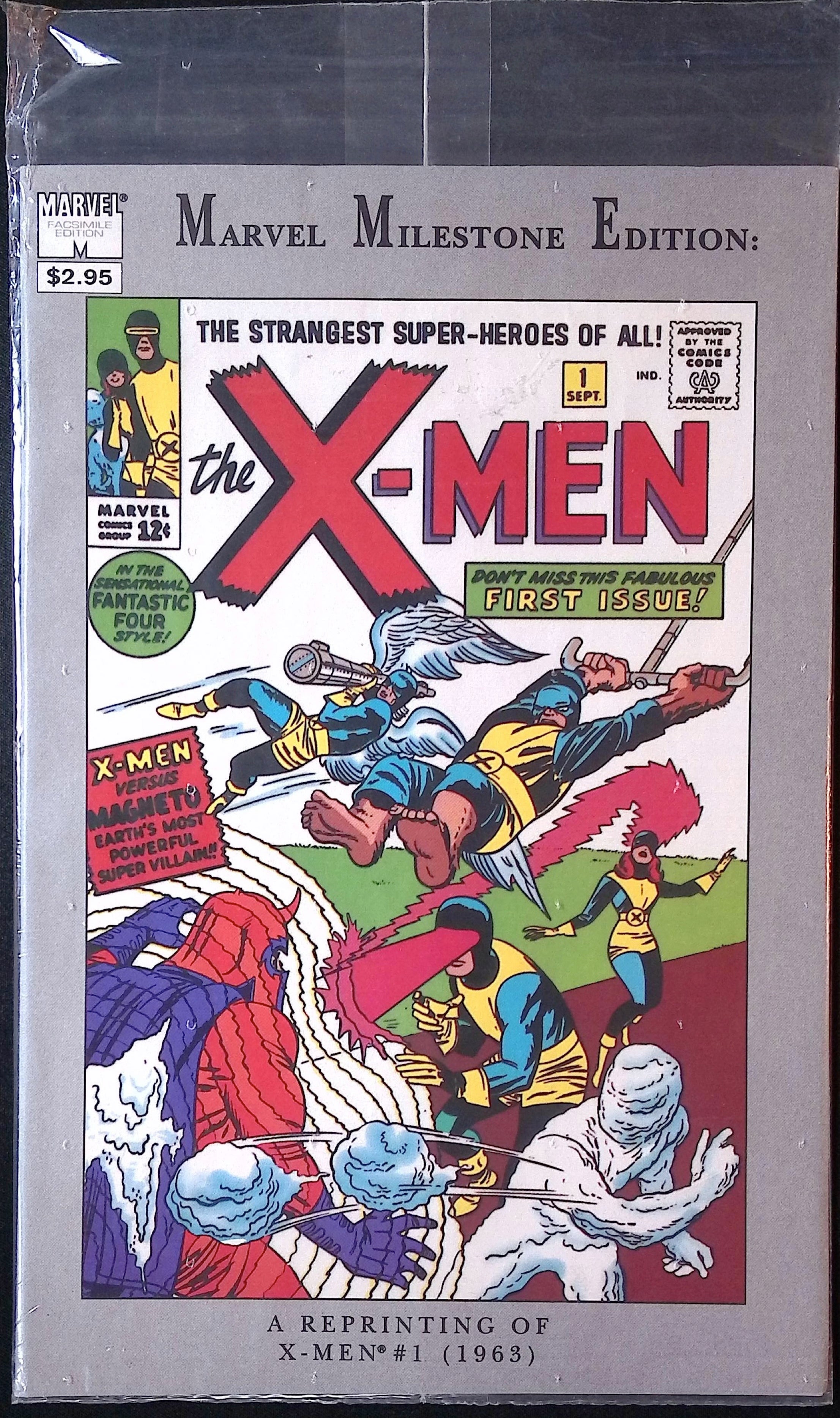 Marvel Milestone Edition: The X-Men # 1 1991 Polybagged NM-