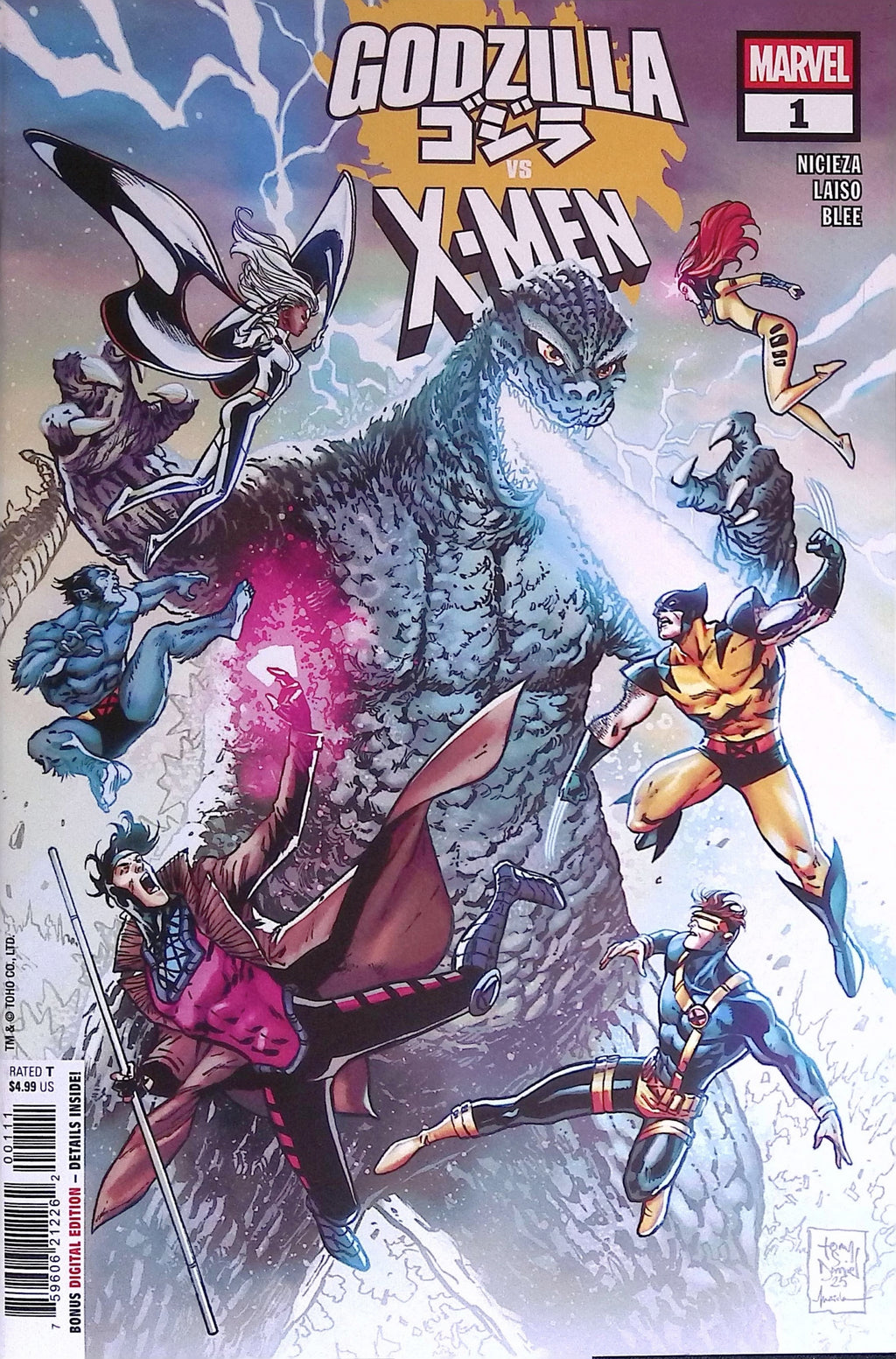 Godzilla vs. X-Men # 1 2025 NM