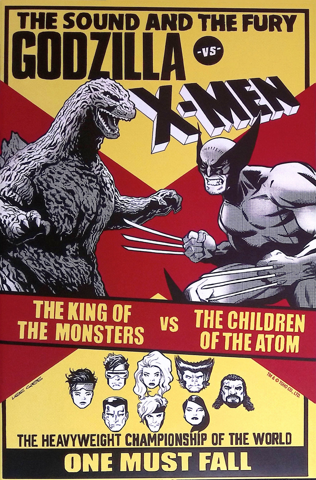 Godzilla vs. X-Men # 1 Garbett Variant 2025 NM