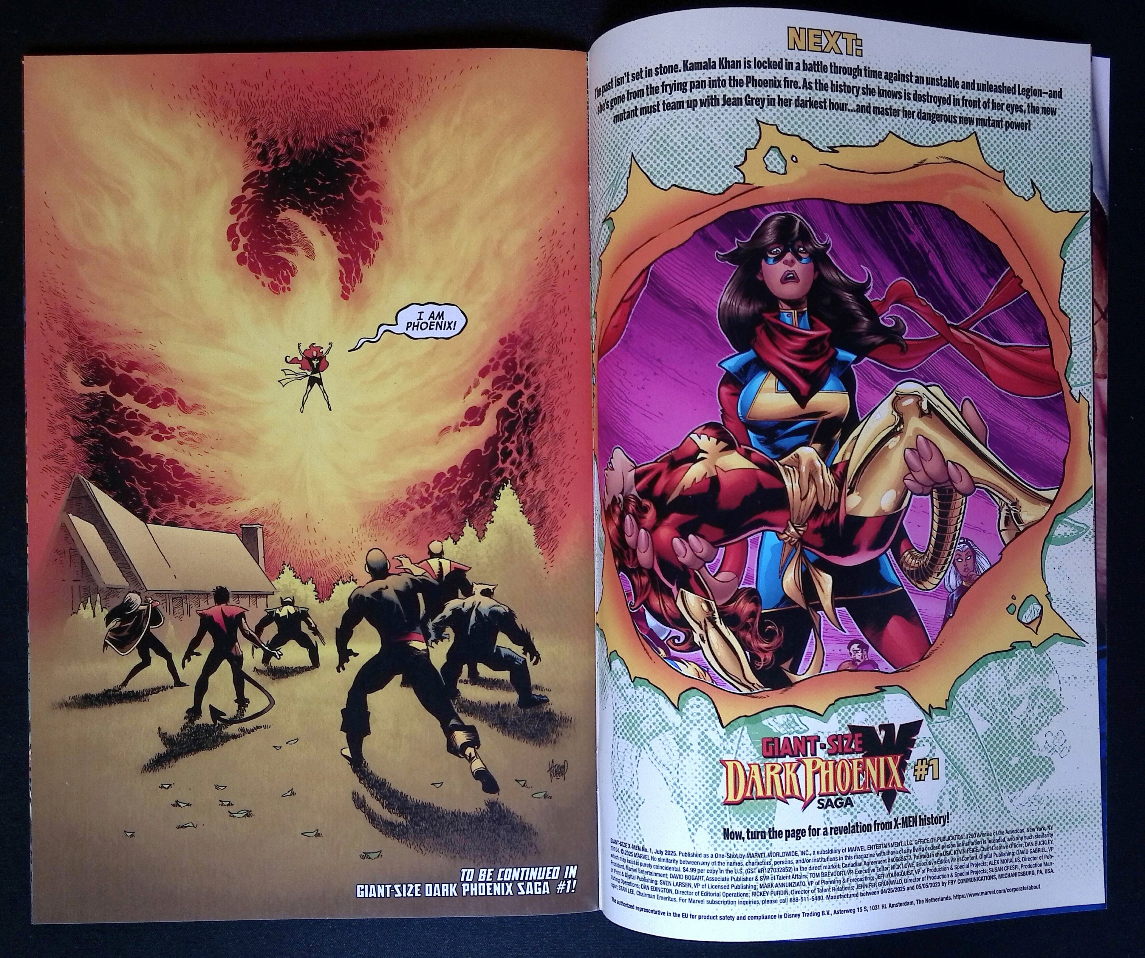 Giant-Size X-Men # 1 2025 NM