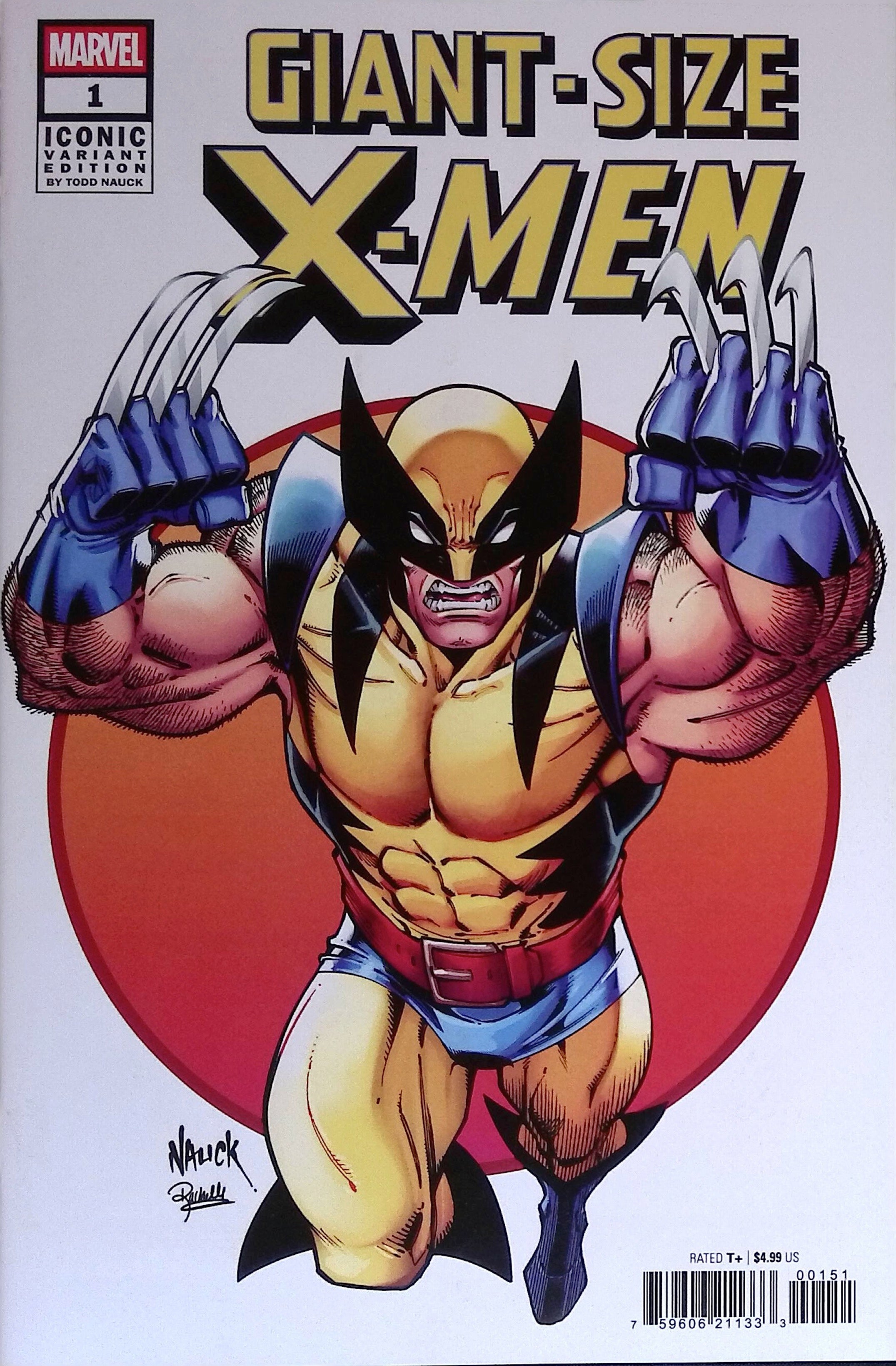 Giant-Size X-Men # 1 Nauck Iconic Variant 2025 NM