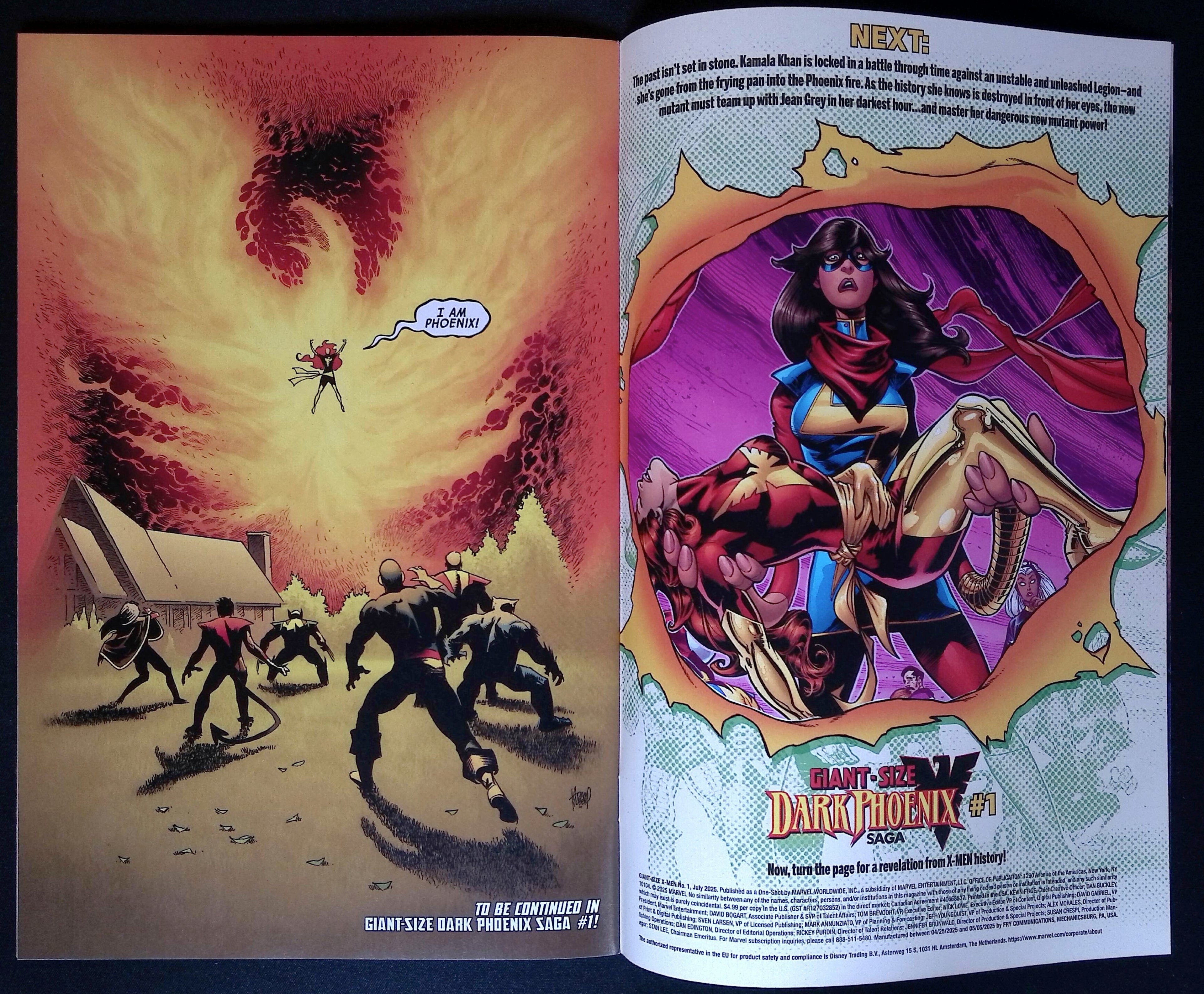 Giant-Size X-Men # 1 Nauck Iconic Variant 2025 NM