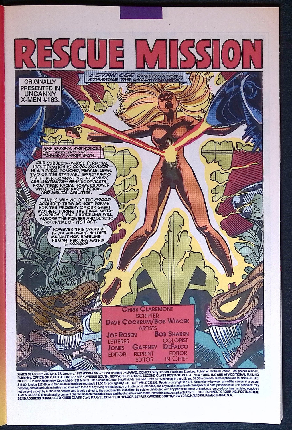 X-Men Classic # 67 1992 VF/NM