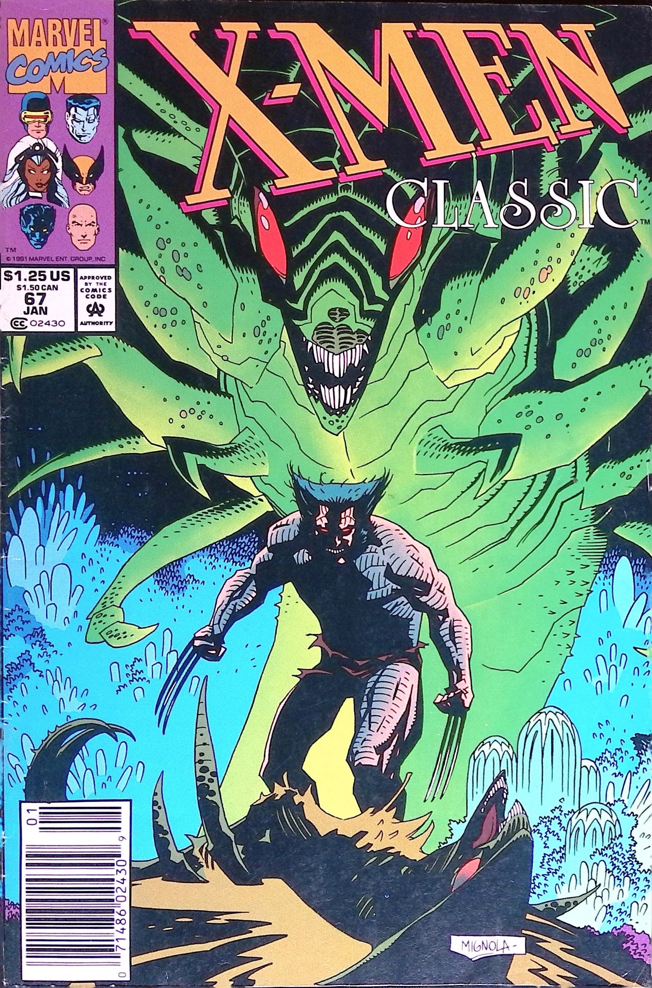 X-Men Classic # 67 1992 VF