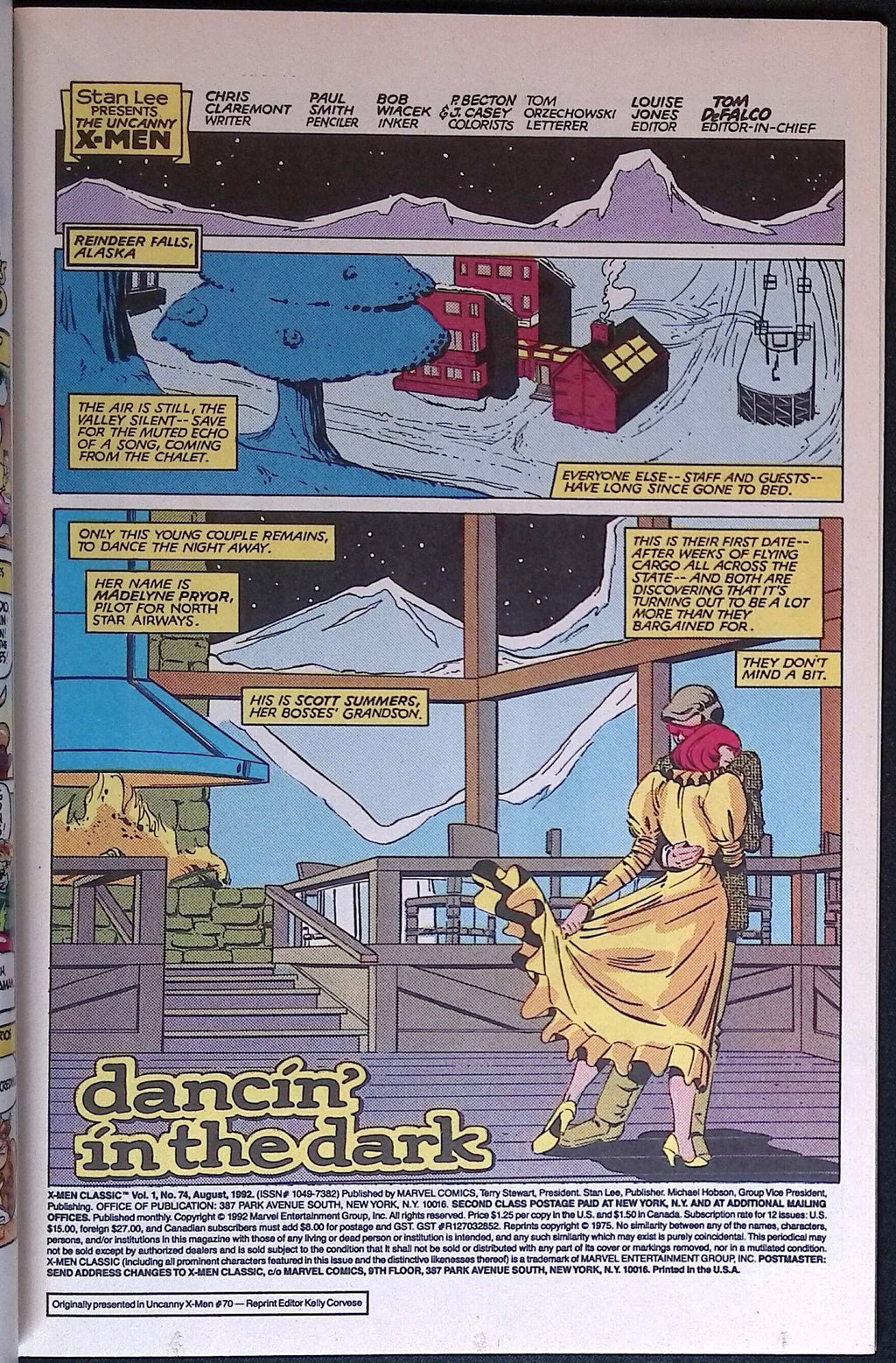 X-Men Classic # 74 1992 VF/NM