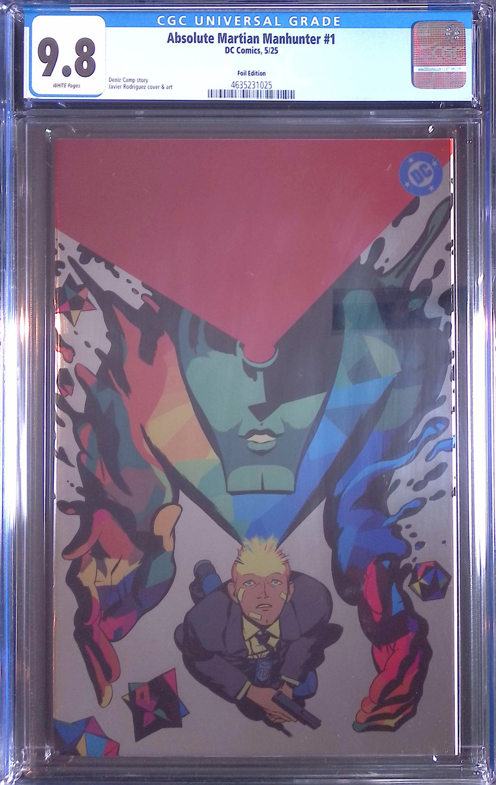 Absolute Martian Manhunter # 1 DC Comics 5/25 Foil Edition CGC 9.8 4635231025
