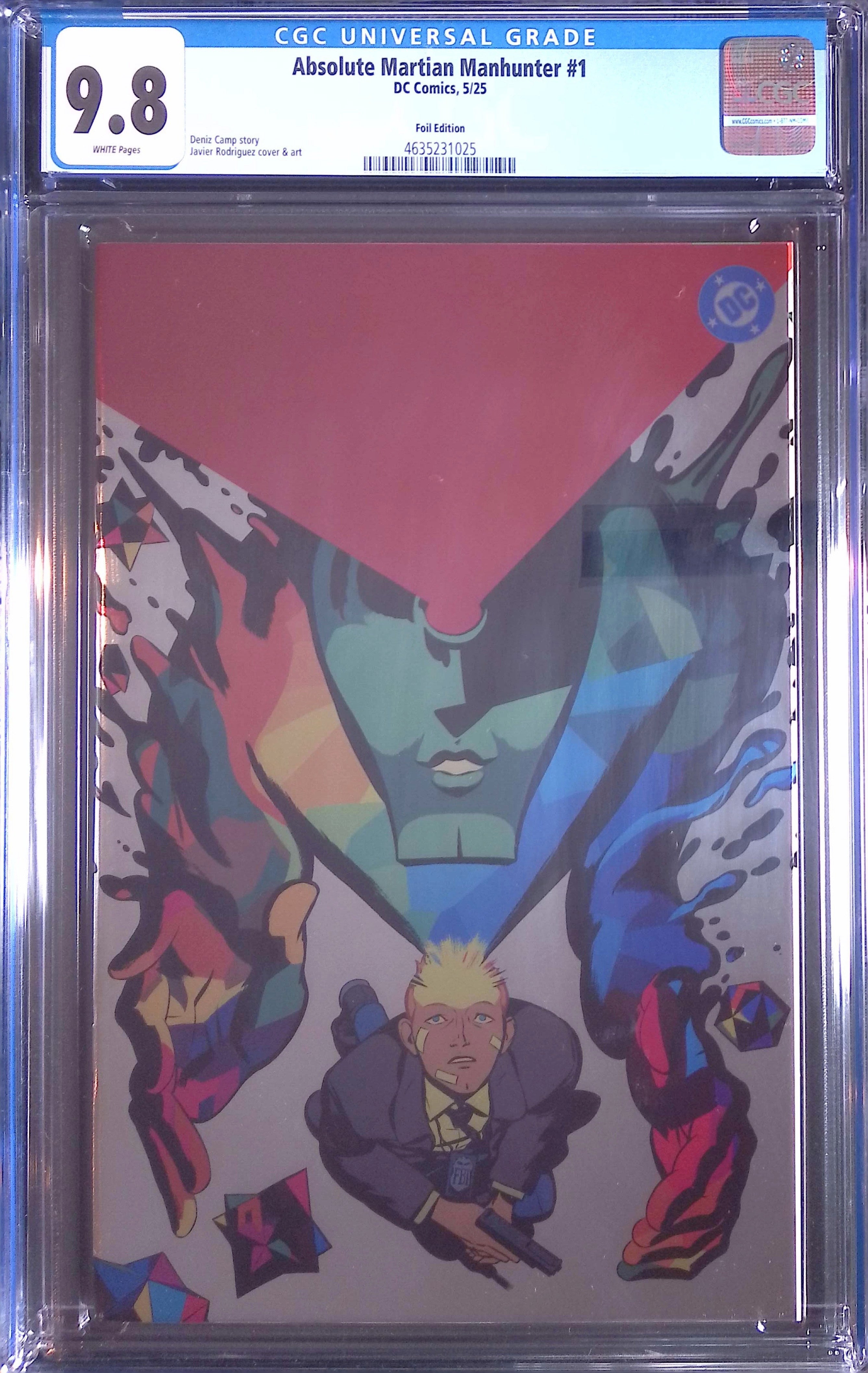 Absolute Martian Manhunter # 1 DC Comics 5/25 Foil Edition CGC 9.8 4635231025