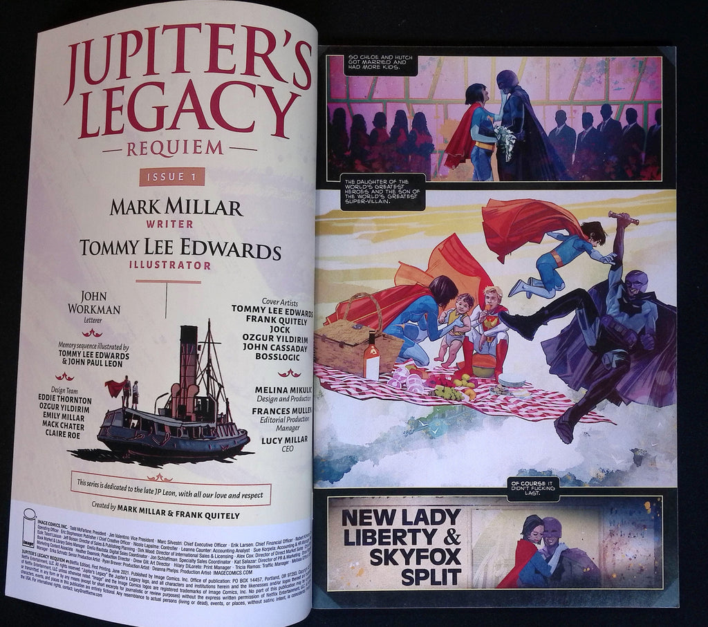 Jupiter's Legacy: Requiem # 1 2021 NM-