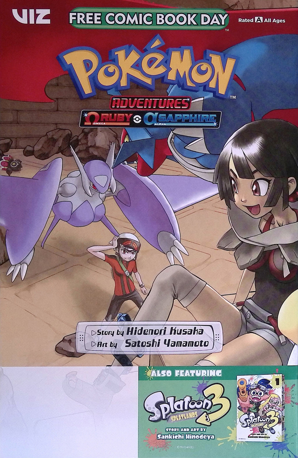 Pokémon Adventures: Omega Ruby & Alpha Sapphire FCBD 2024 NM