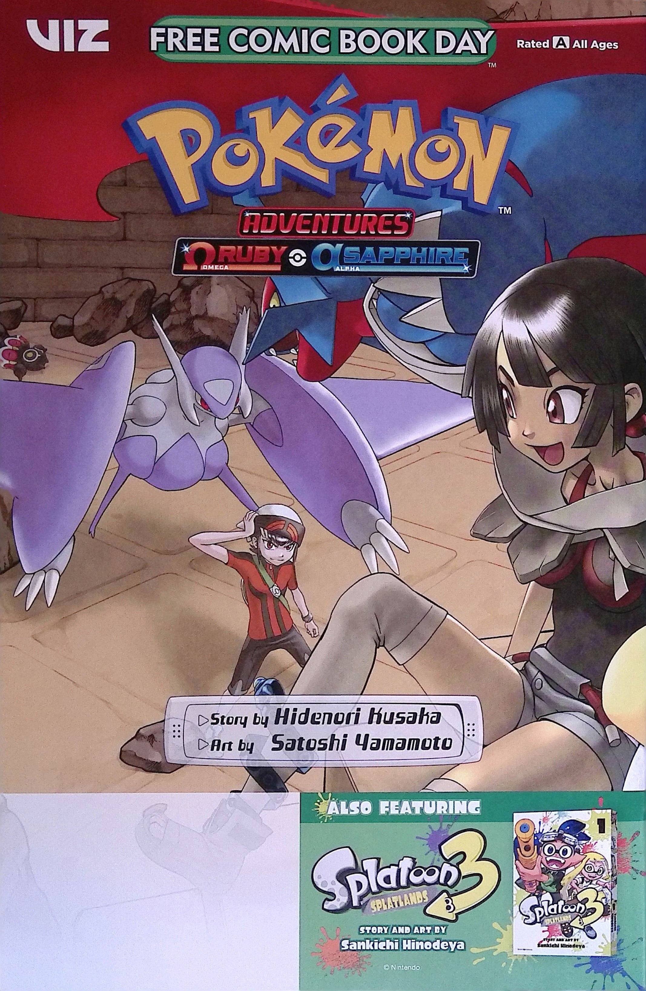 Pokémon Adventures: Omega Ruby & Alpha Sapphire FCBD 2024 NM