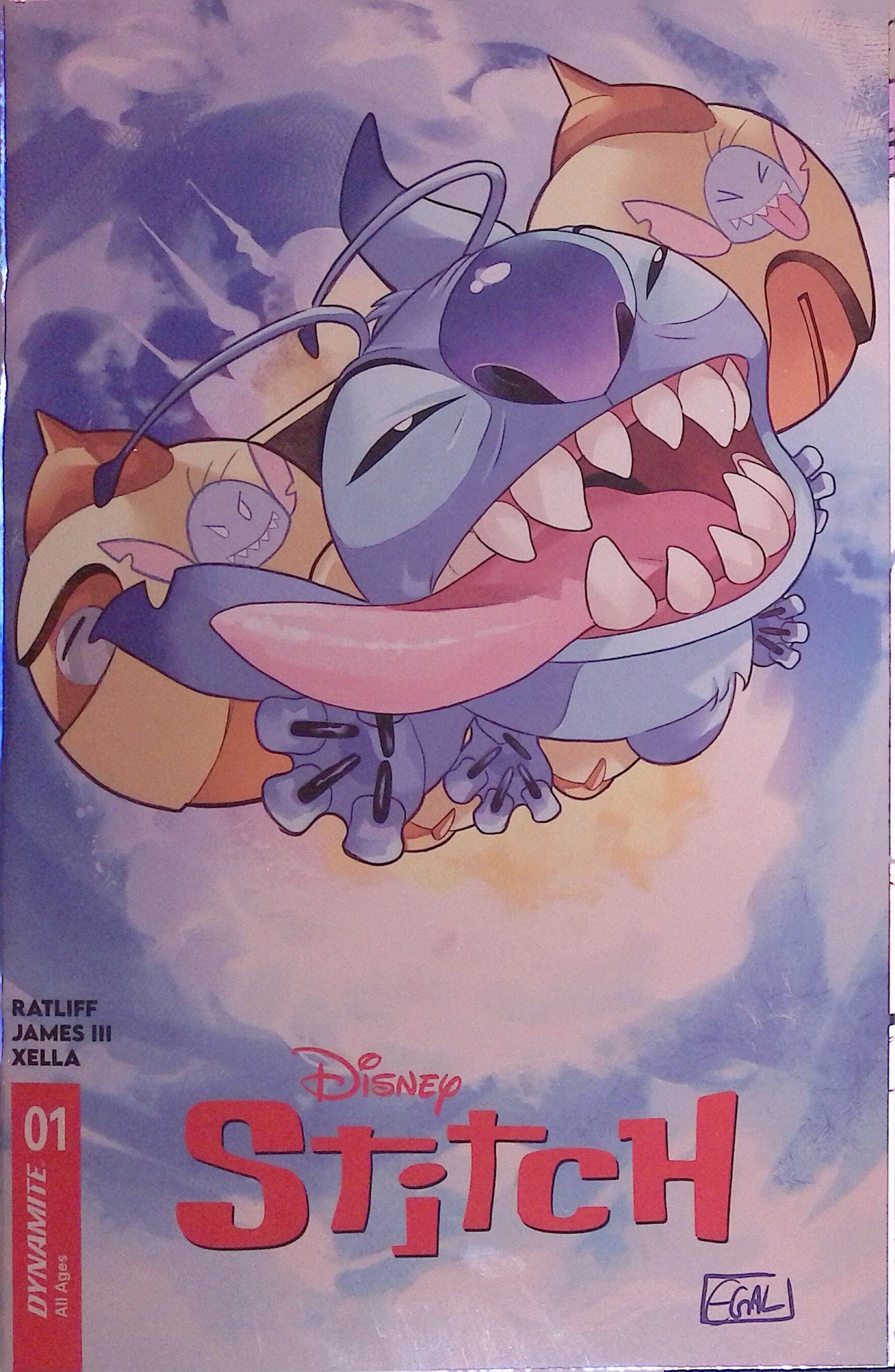 Stitch # 1 2025 Galmon Foil Variant NM