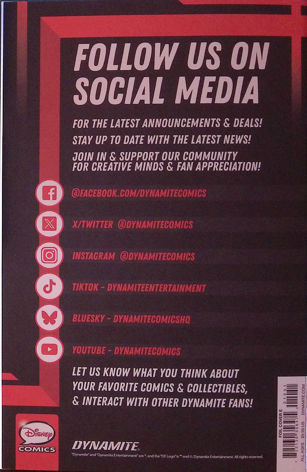 Stitch # 1 2025 Galmon Foil Variant NM