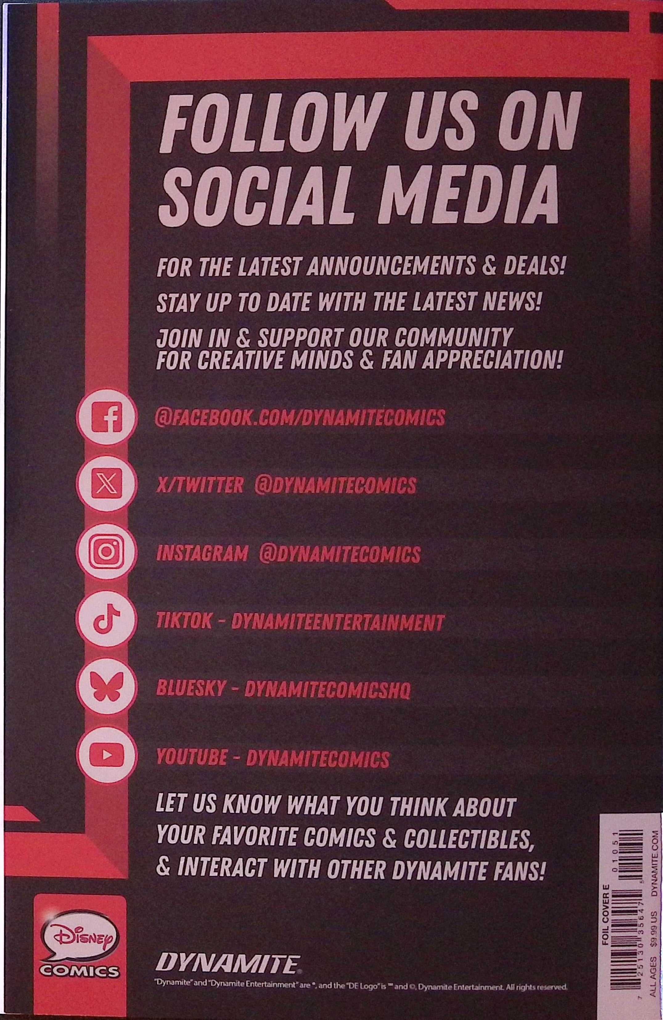 Stitch # 1 2025 Galmon Foil Variant NM