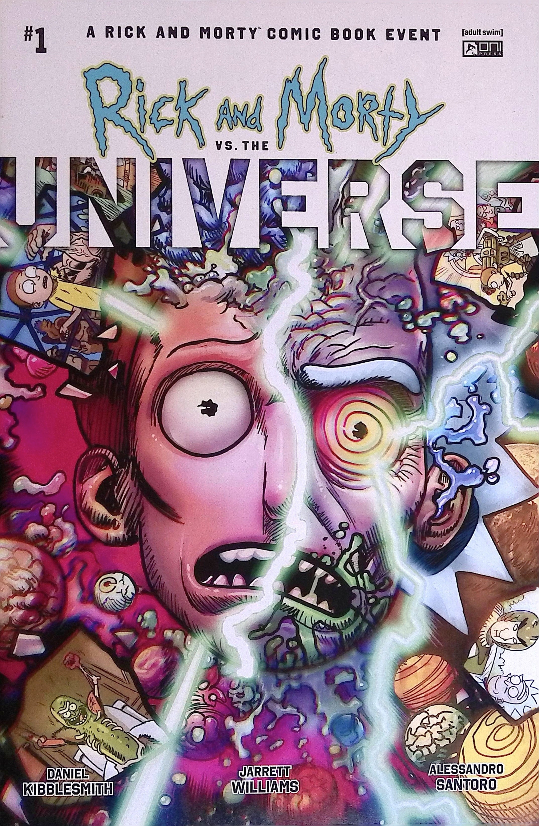 Rick and Morty vs. the Universe # 1 Cover B 2024 NM