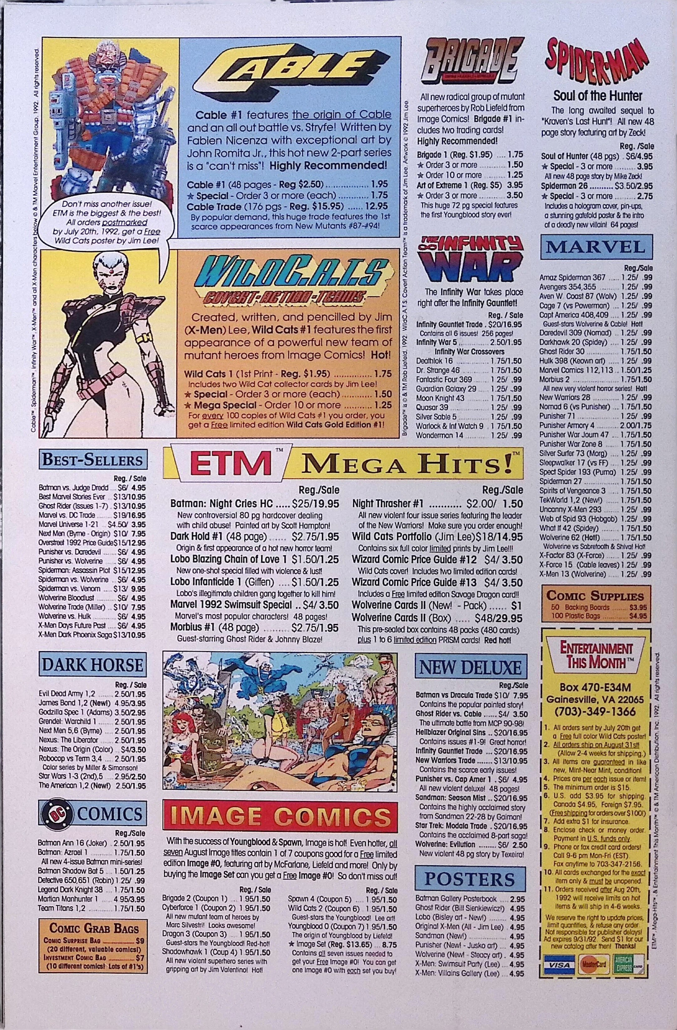 X-Men # 11 Jim Lee 1992 VF/NM