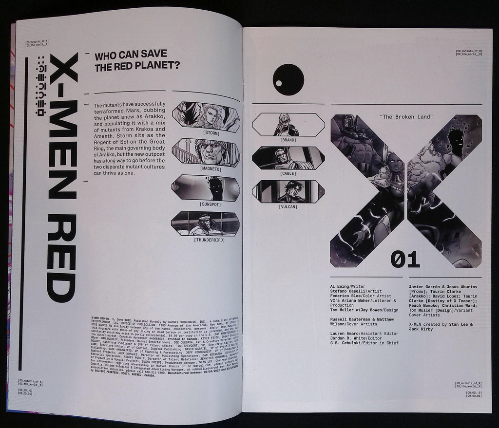 X-Men Red # 1 2022 NM-