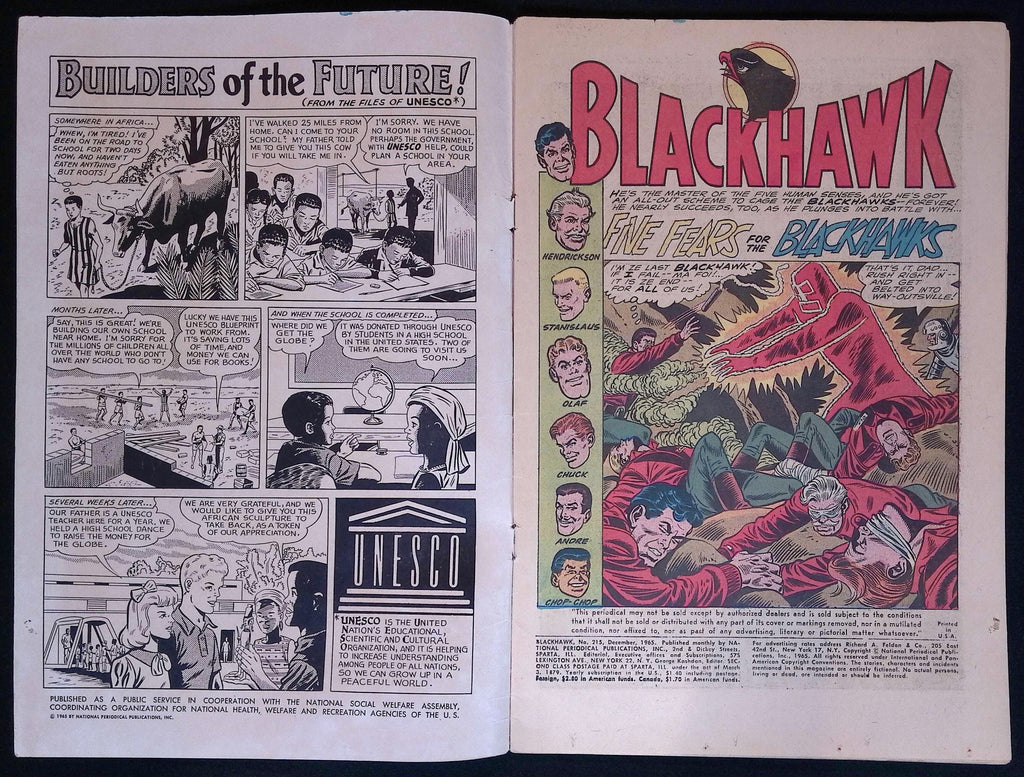 Blackhawk # 215 1965 FN