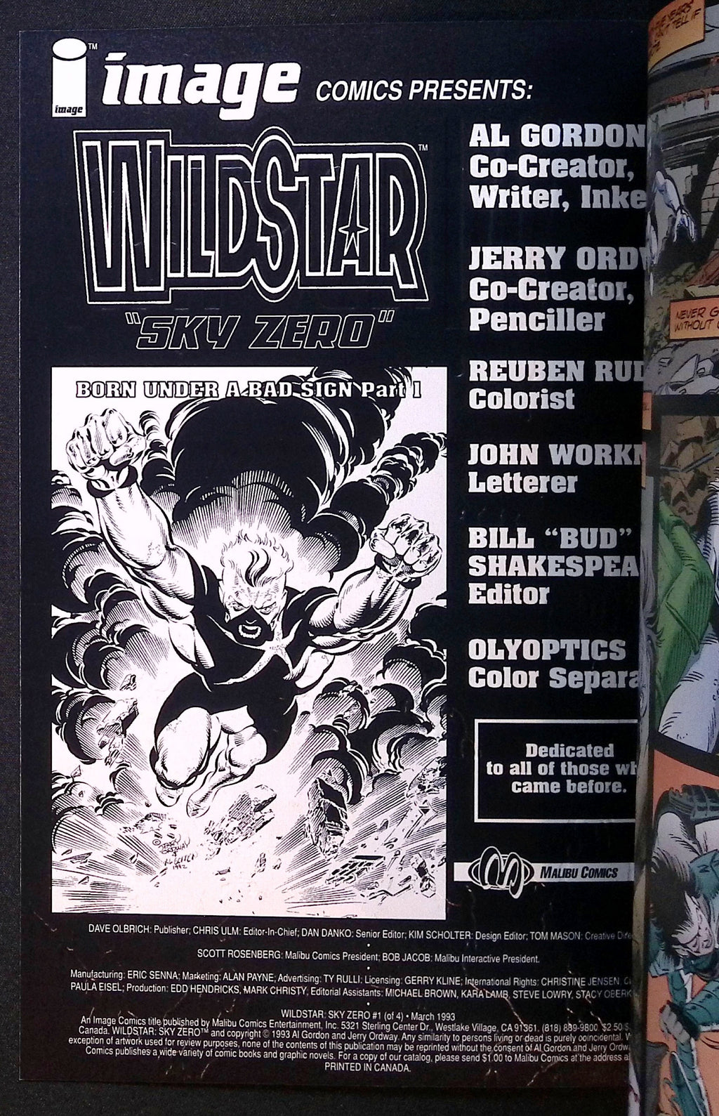 WildStar: Sky Zero # 1 1993 NM