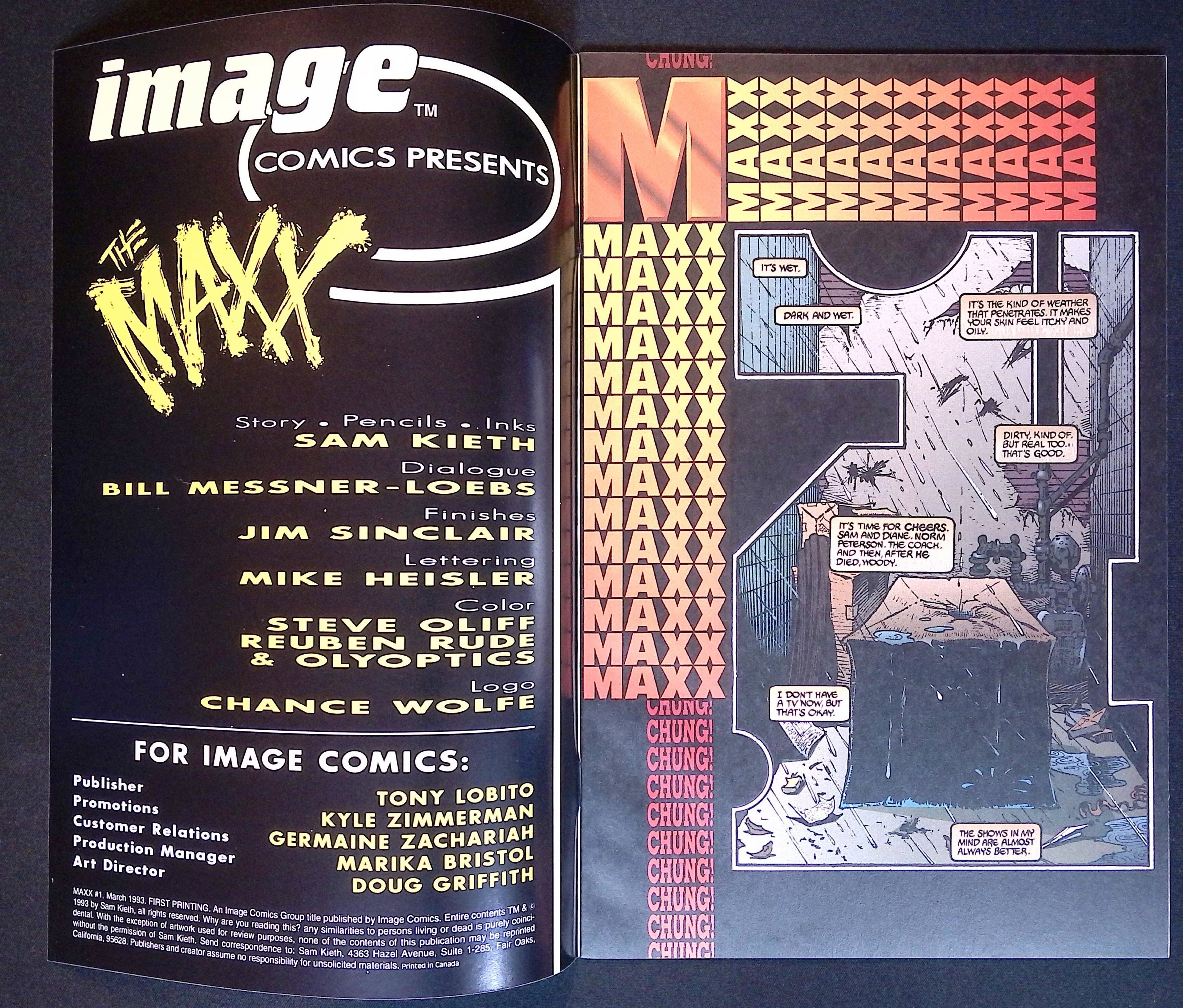 The Maxx # 1 1933 NM-