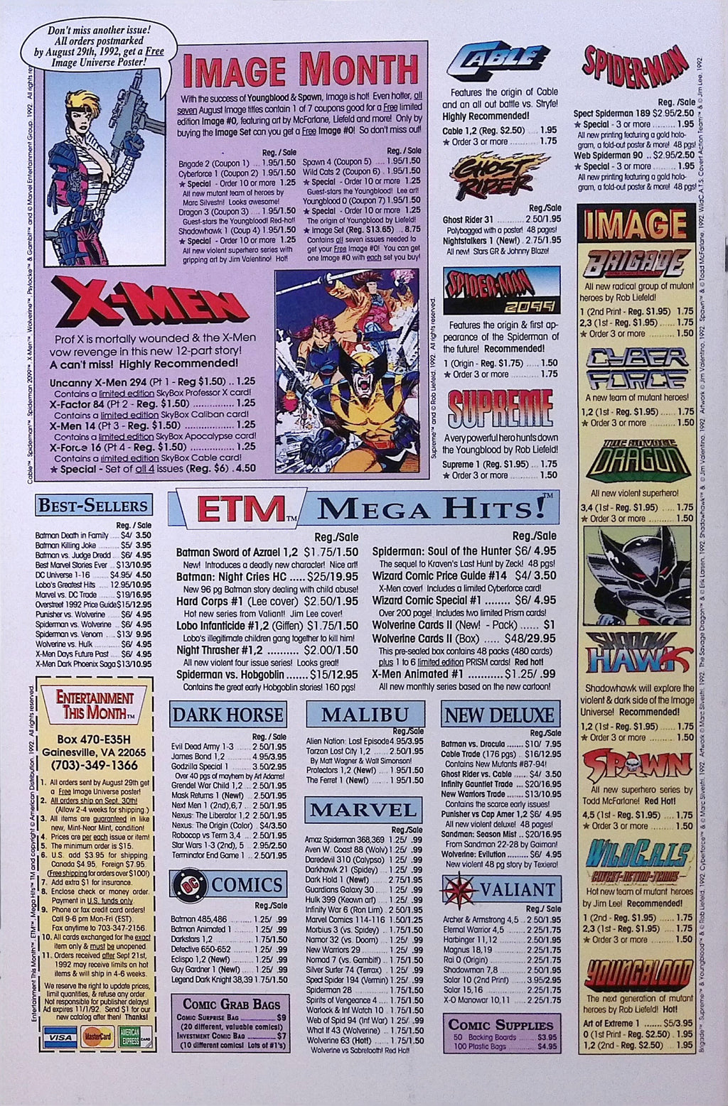 WildC.A.T.s: Covert Action Teams # 1 Jim Lee 1992 NM